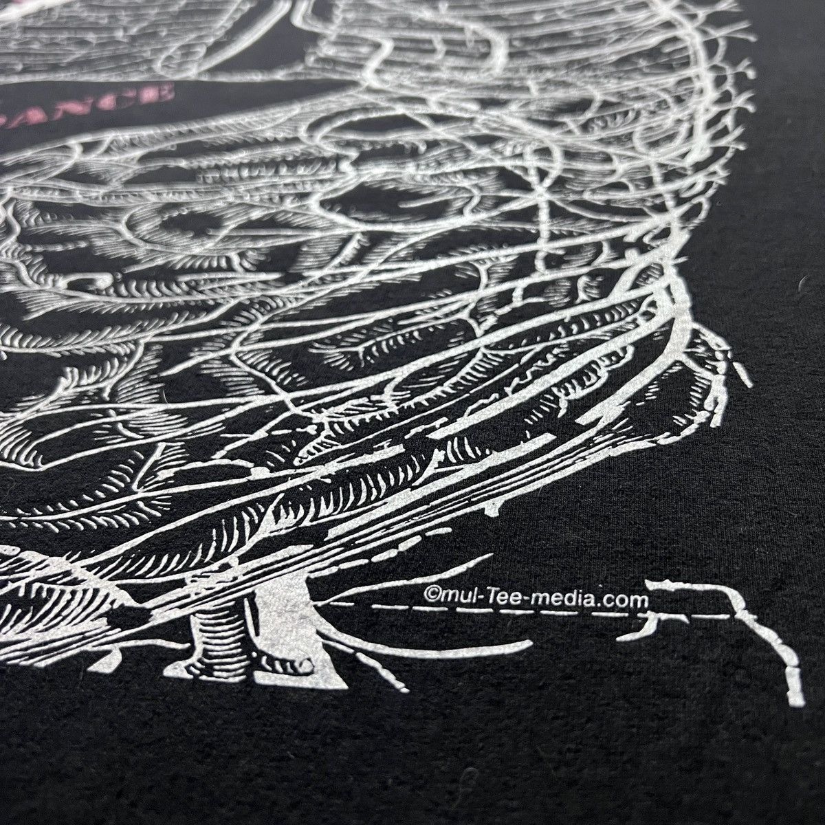 Arts & Science Vintage 90 LIVERDANCE CREW Skeleton Anatomy Graphic Tee XL Size US XL / EU 56 / 4 - 6 Thumbnail