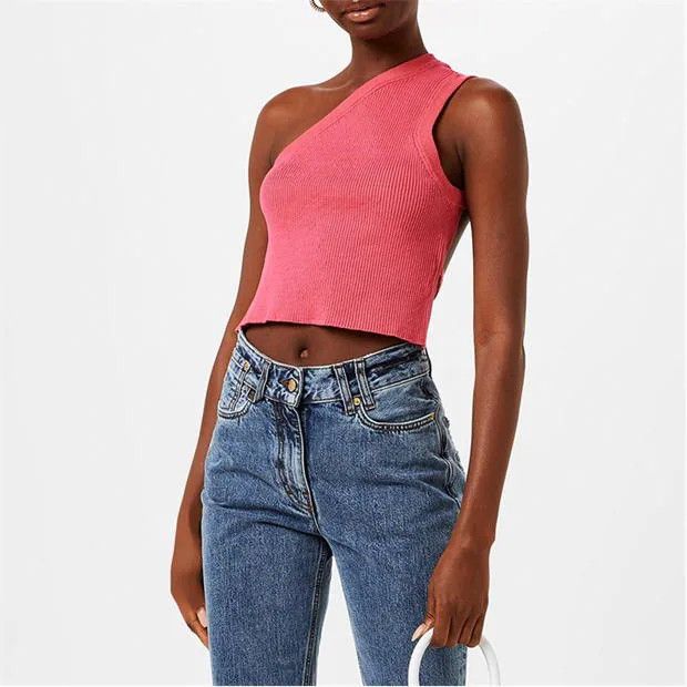 Jacquemus o1g2r1mq1024 Crop Top in Pink Size XS / US 0-2 / IT 36-38 - 3 Thumbnail