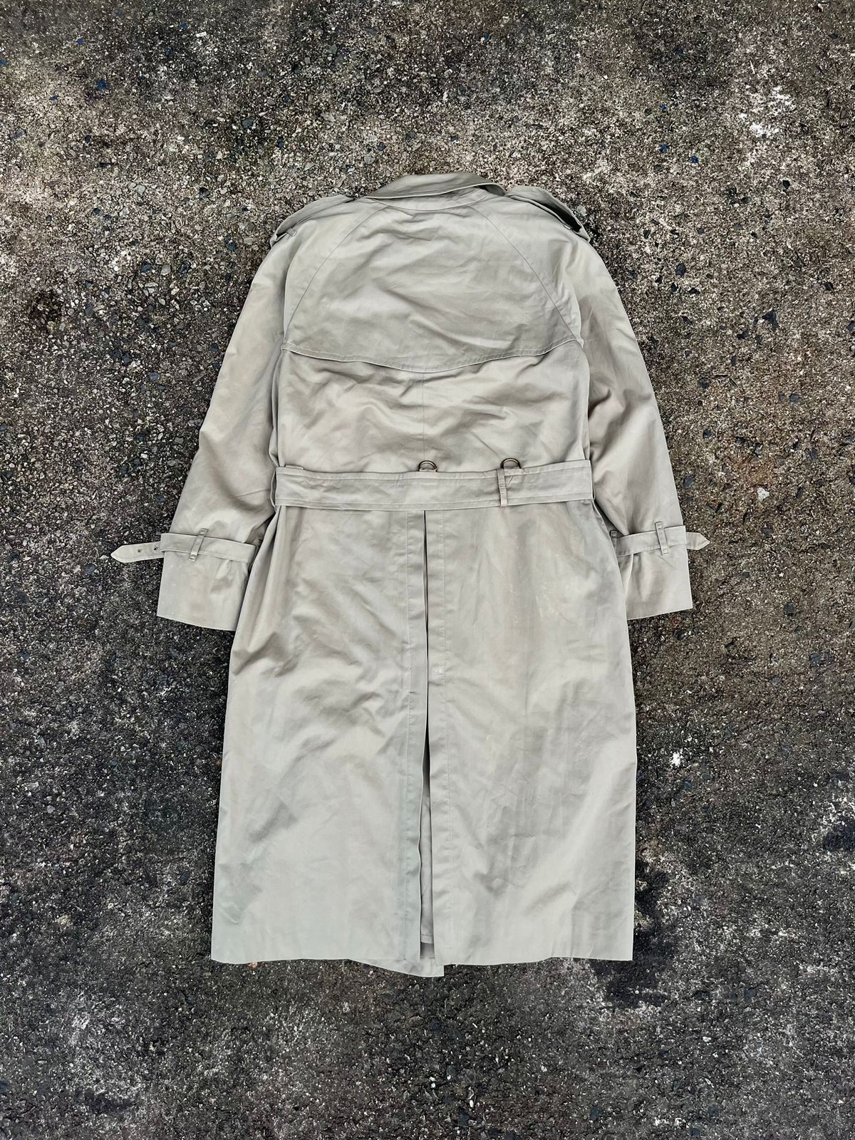 Burberry × Vintage Vintage Luxury Burberry Nova Check Women's Trenh Coat Size L / US 10 / IT 46 - 13 Thumbnail