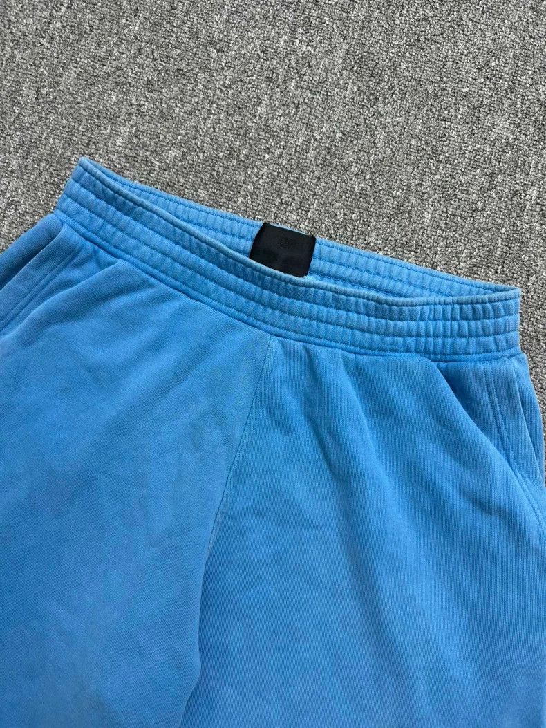 Givenchy Givenchy SizeS Blue Printed Death Logo Letter Lace-Up Short Size US 31 - 3 Thumbnail