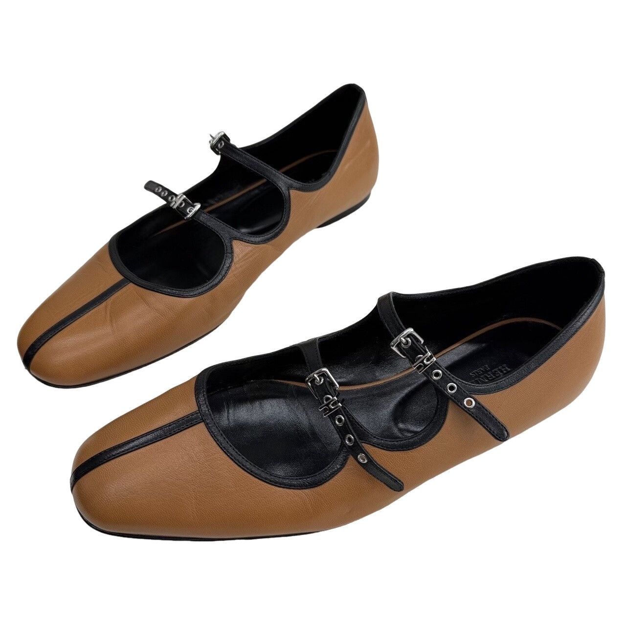 Hermes Hermès Leather Ballet Flats Size 40 Size US 10 / IT 40 - 1 Thumbnail
