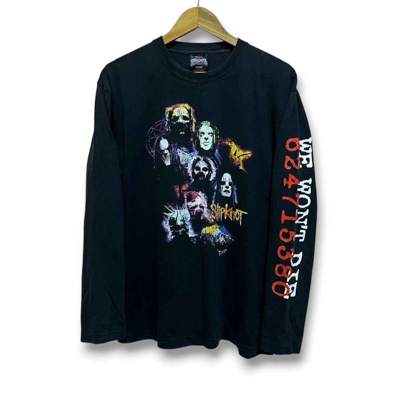 Band Tees × Slipknot × Vintage Vintage Slipknot We Won’t Die Long Sleeve Size US XL / EU 56 / 4 - 1 Thumbnail