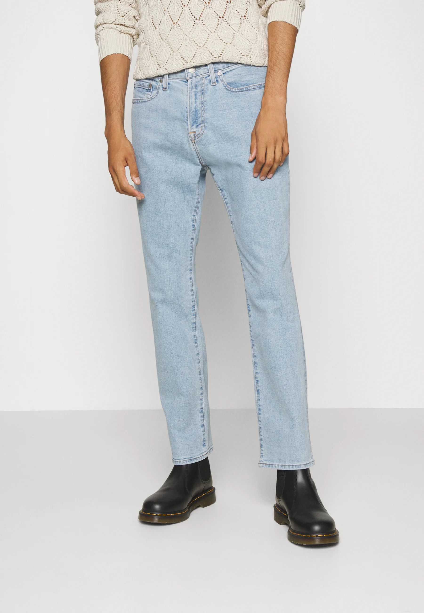 Cos COS Regular-Fit Tapered Straight-Like Light Pale Blue 31-30 Size US 31 - 7 Thumbnail