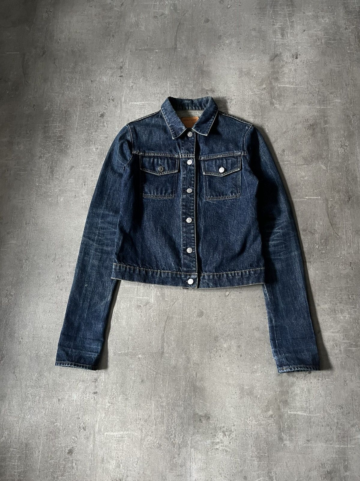 Helmut Lang Grey Denim Jacket