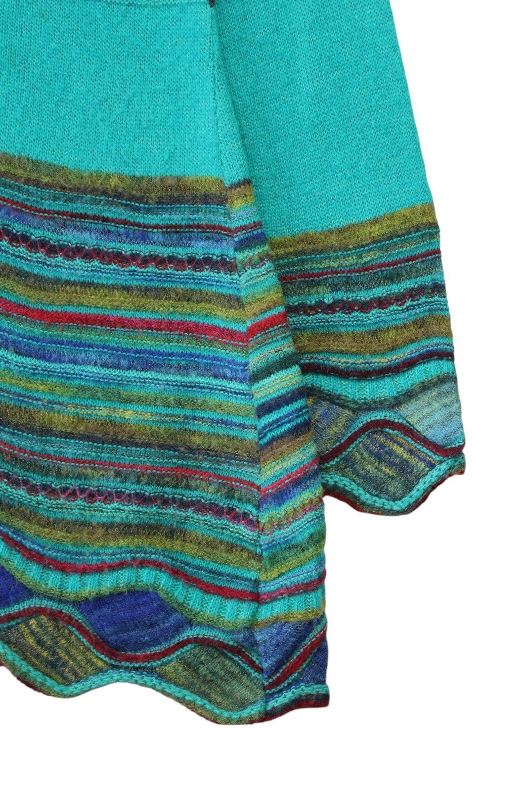Vintage VIA FABURRICA LONG KNITWEAR Size M / US 6-8 / IT 42-44 - 5 Thumbnail