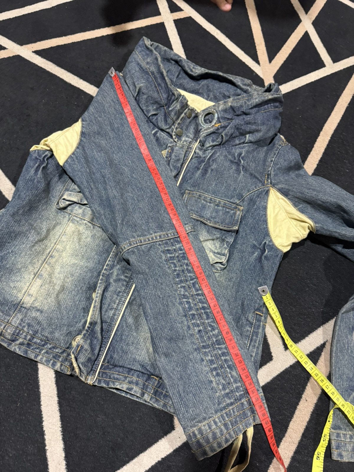GOA Bono Boxy Denim Jacket Japanese Cheeno Size US S / EU 44-46 / 1 - 8 Thumbnail