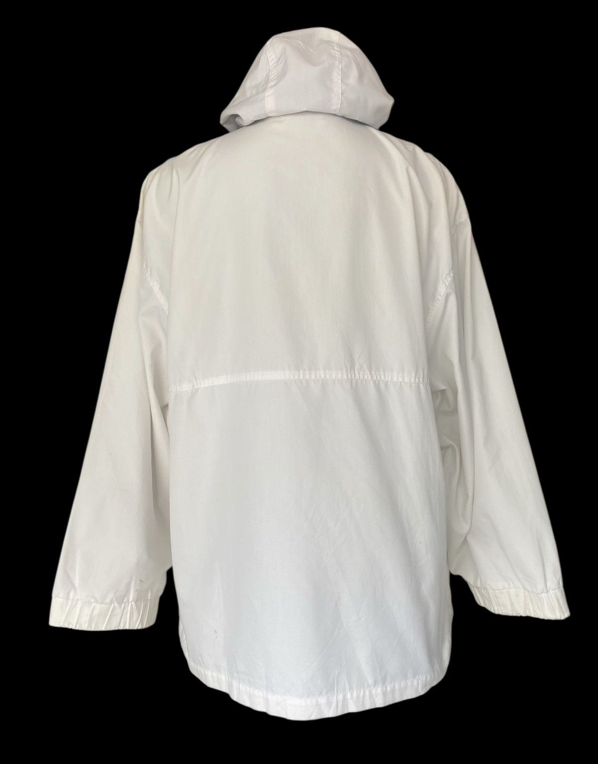 Japanese Brand Vintage BARREL ROLL Hoodie Anorak Cotton White Size US M / EU 48-50 / 2 - 6 Thumbnail