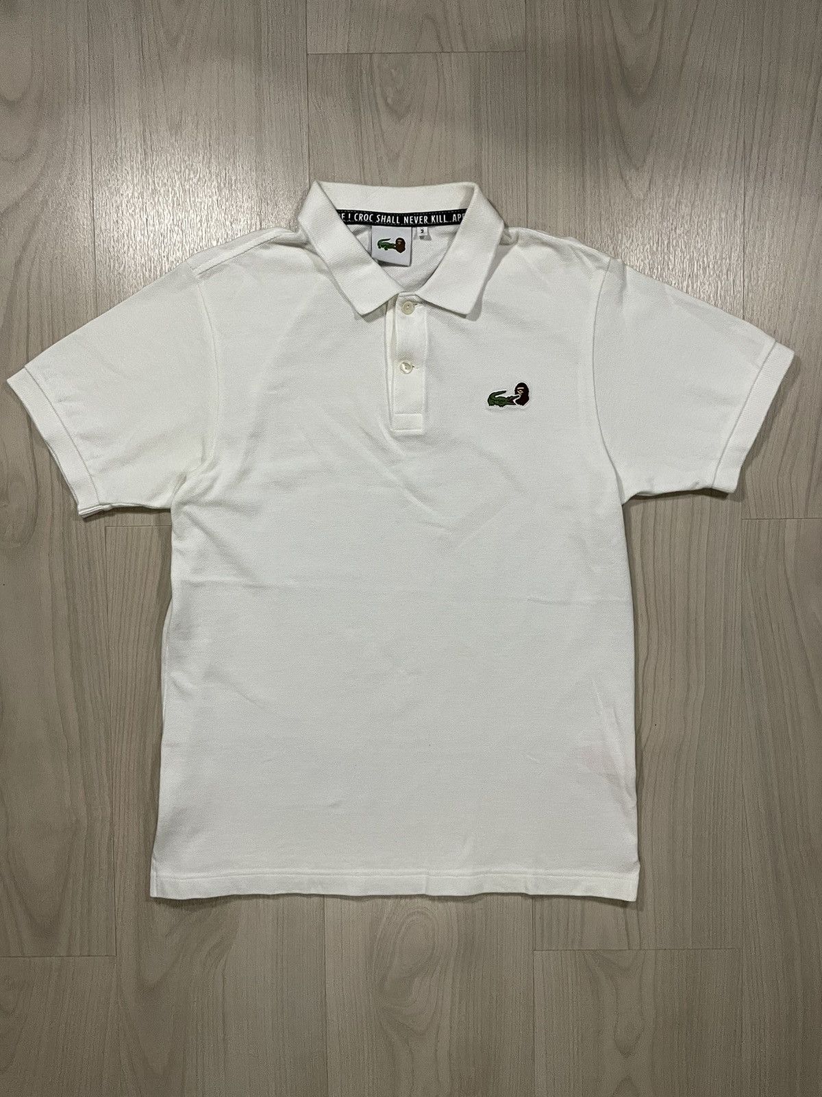 Bape x Lacoste polo