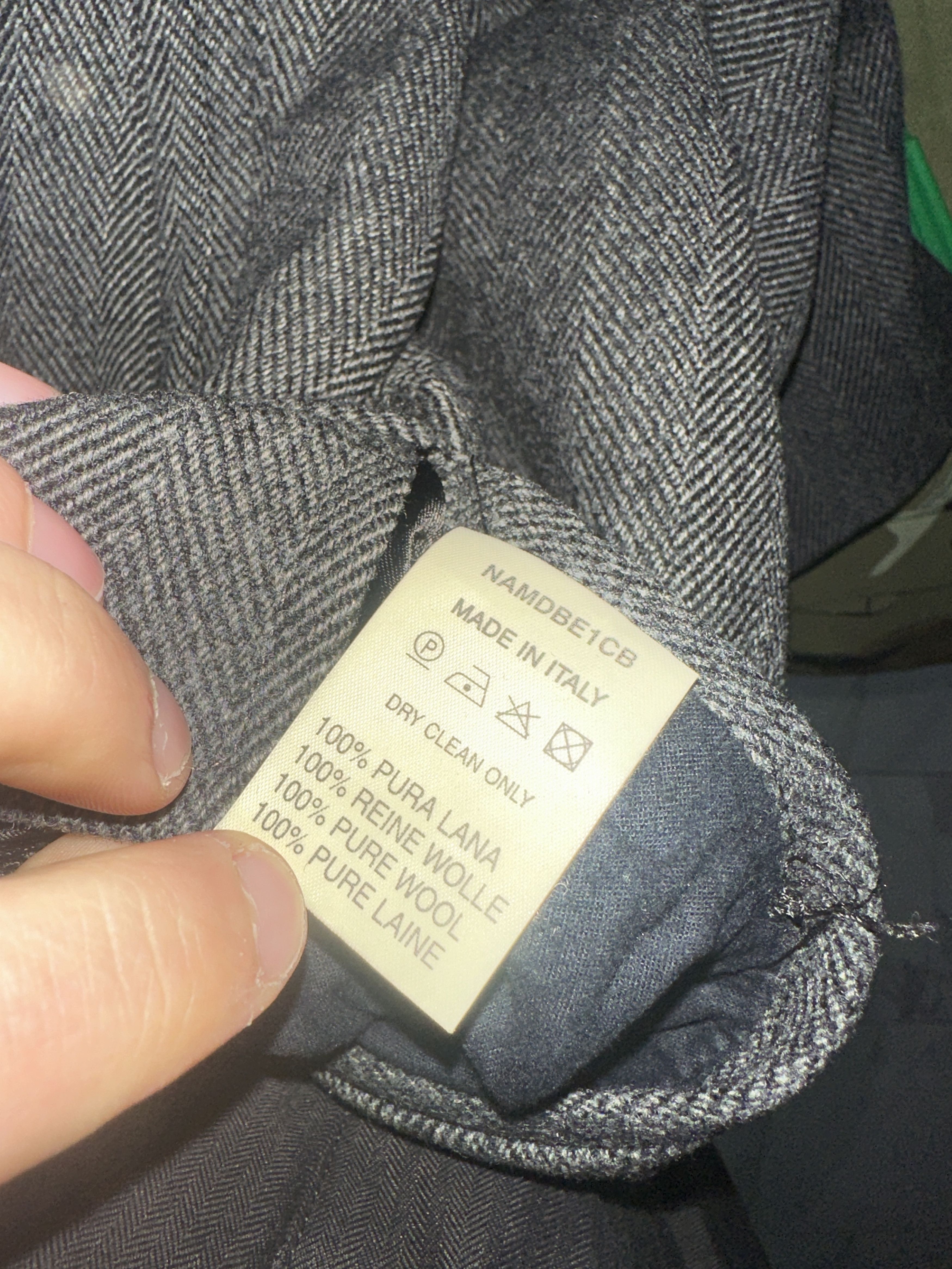 Fay Fay Trench Coat Knit Made Special Elements Size M Slim F Size US M / EU 48-50 / 2 - 19 Thumbnail
