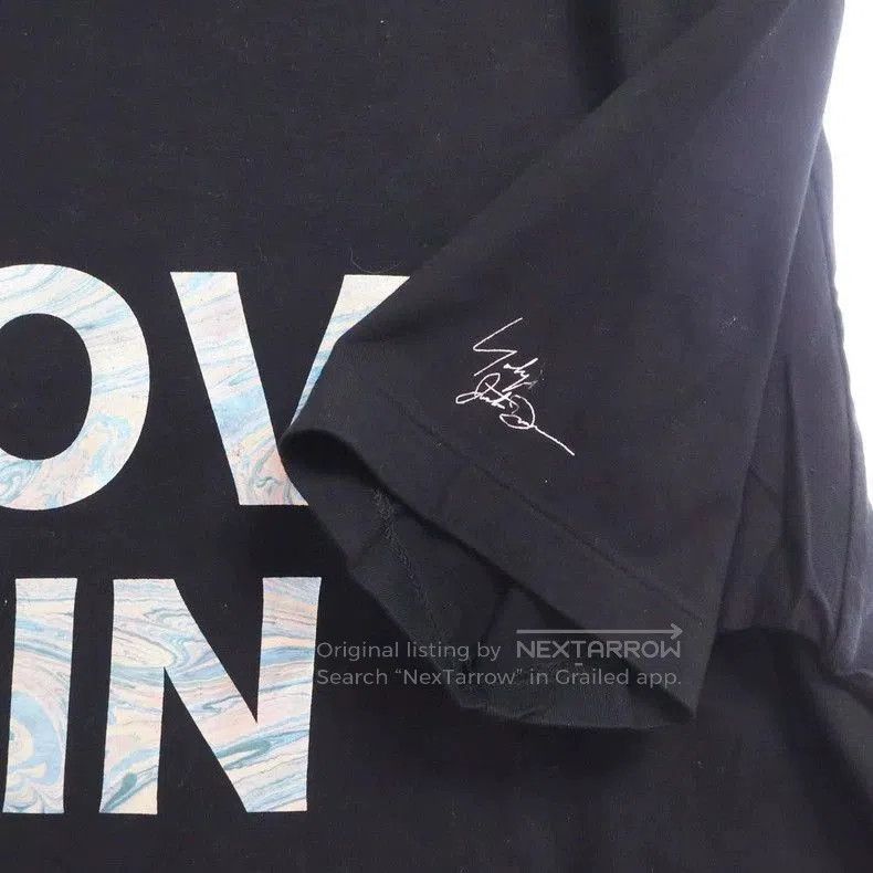 Yohji Yamamoto Yohji Yamamoto LOVE IN.Ocm Print Tee. Size US M / EU 48-50 / 2 - 3 Thumbnail