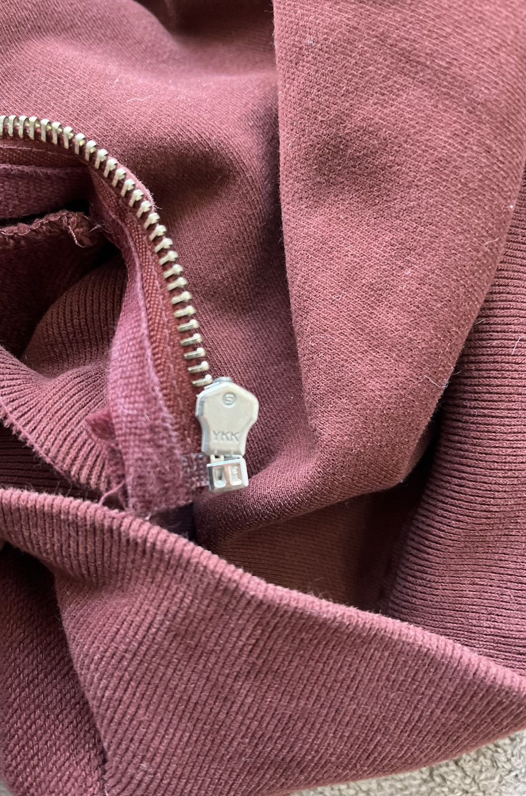 Allsaints × Vintage Allsaints Luxury Zip Hoodie Red Small Logo Y2K Japan Style Size US XL / EU 56 / 4 - 7 Thumbnail