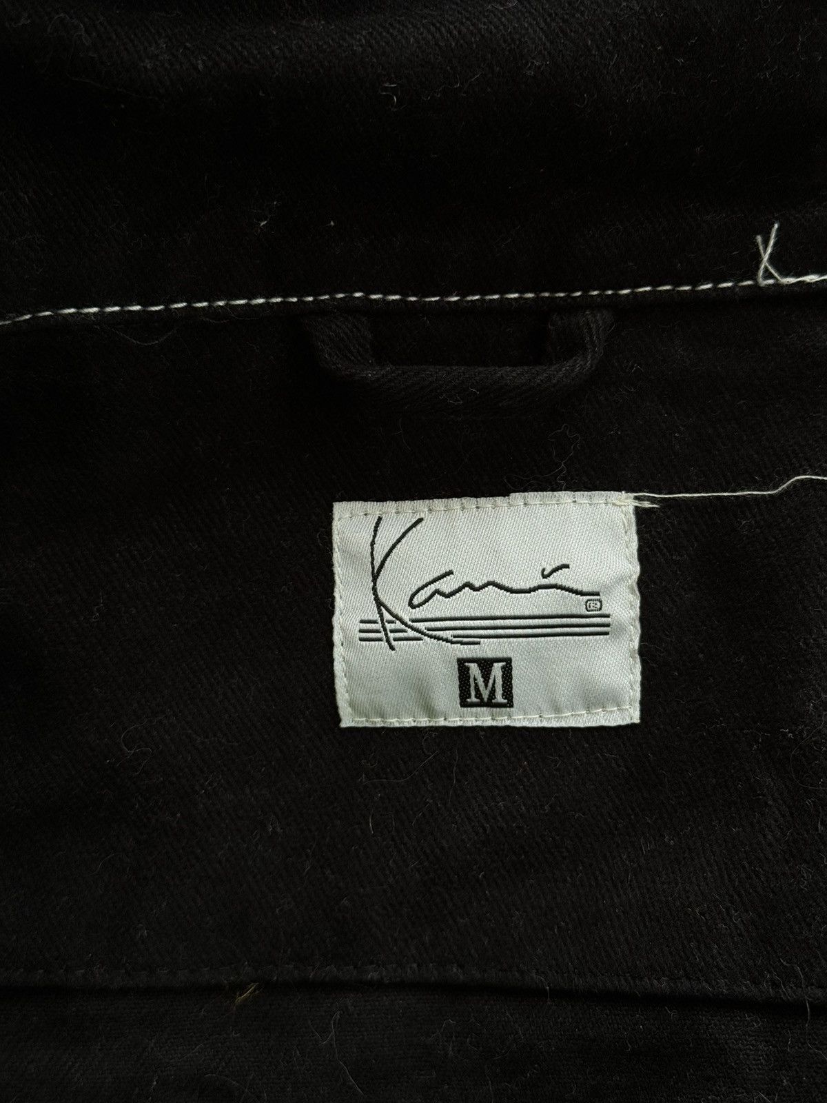 Designer × Karl Kani Karl Kani Y2K style embroidered logo denim jacket Size M / US 6-8 / IT 42-44 - 6 Thumbnail