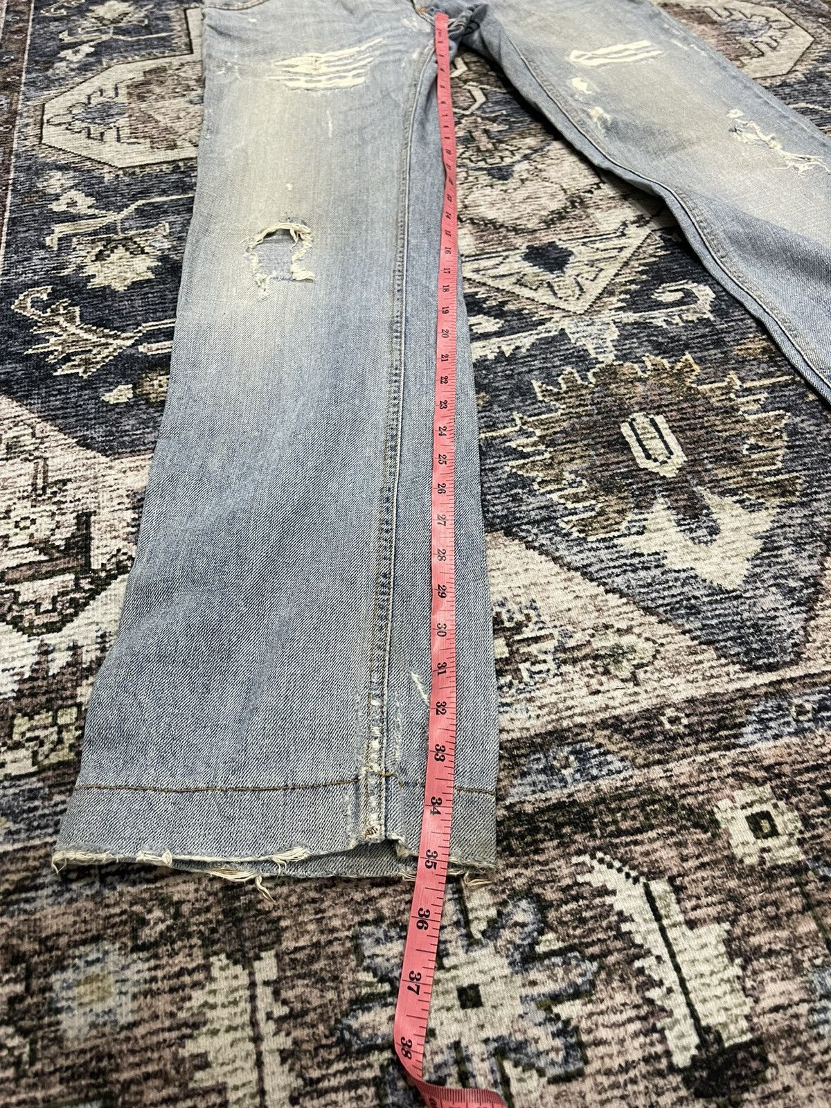 Dolce & Gabbana Vintage Dolce & Gabbana D&G Luxury Designer Metal Logo Denim Size US 34 / EU 50 - 20 Thumbnail