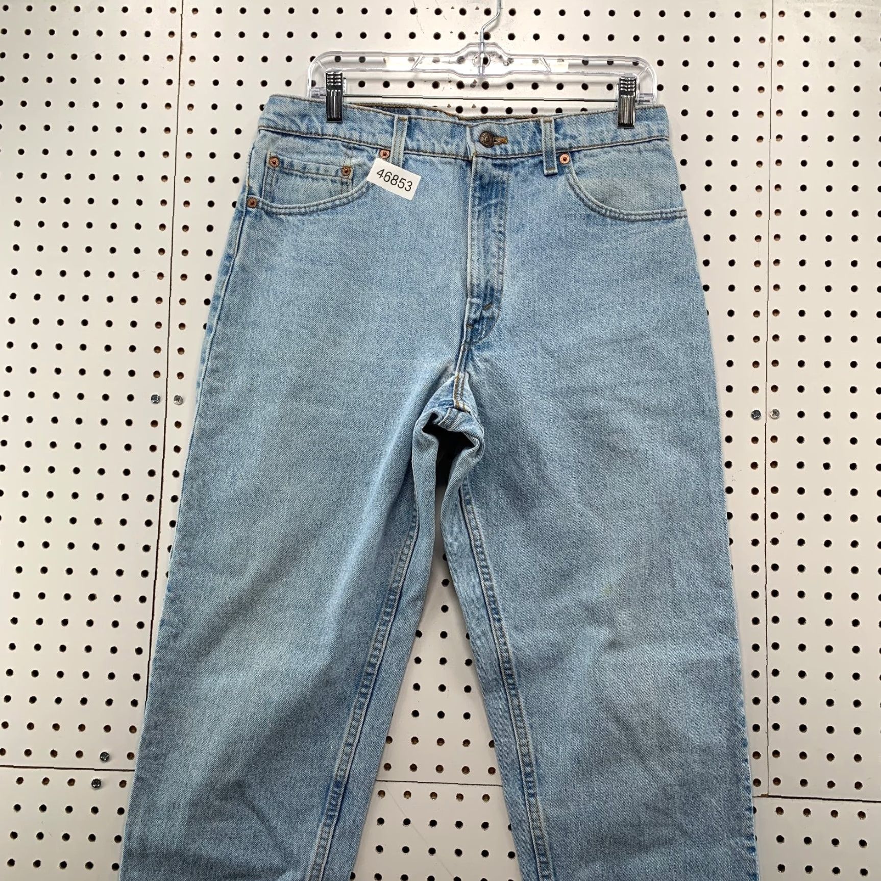 Levi's VINTAGE Levi's 550 Denim Jeans Men 32x29 90s Blue Relaxed Tapered USA Denim Jeans Men 32 Relaxed 90s Blue Levi's 550 Vintage USA Pants Size US 32 / EU 48 - 5 Thumbnail