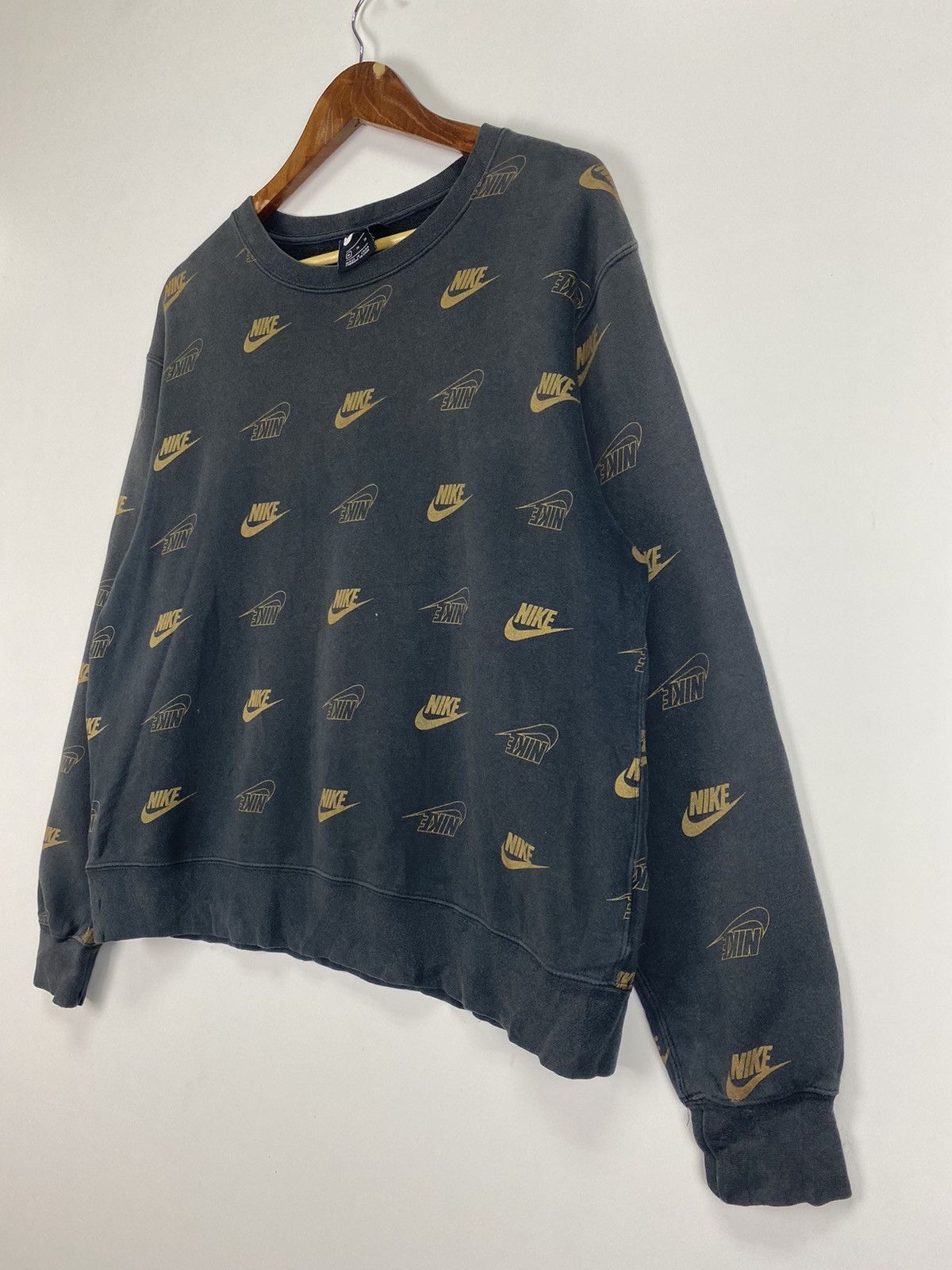 Nike Nike All Logo sweatshirt Size US XL / EU 56 / 4 - 4 Thumbnail