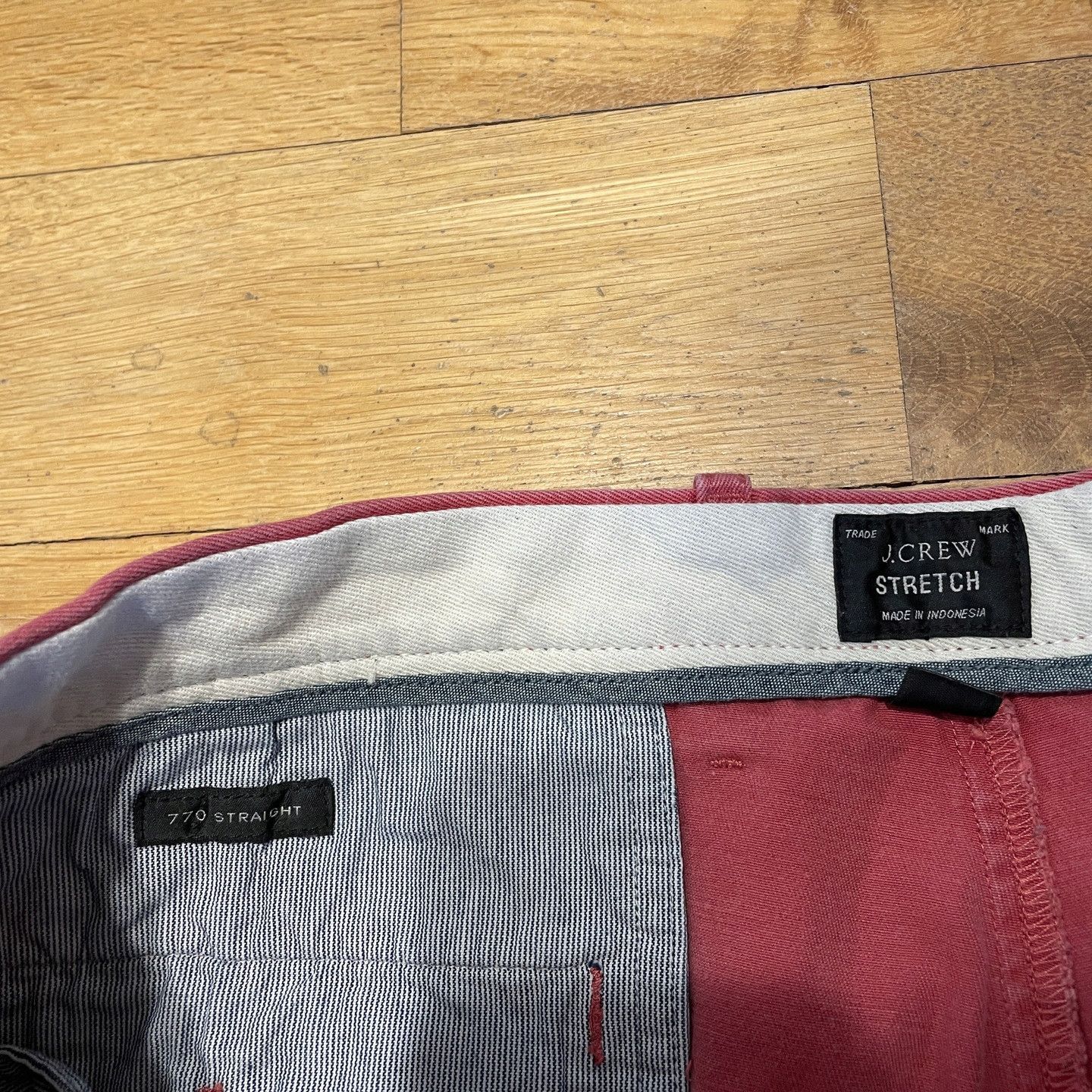 Designer × J.Crew J.crew Stretch 770 Straight Men's Fashion Chinos W 35 L 32 Size US 35 - 2 Thumbnail