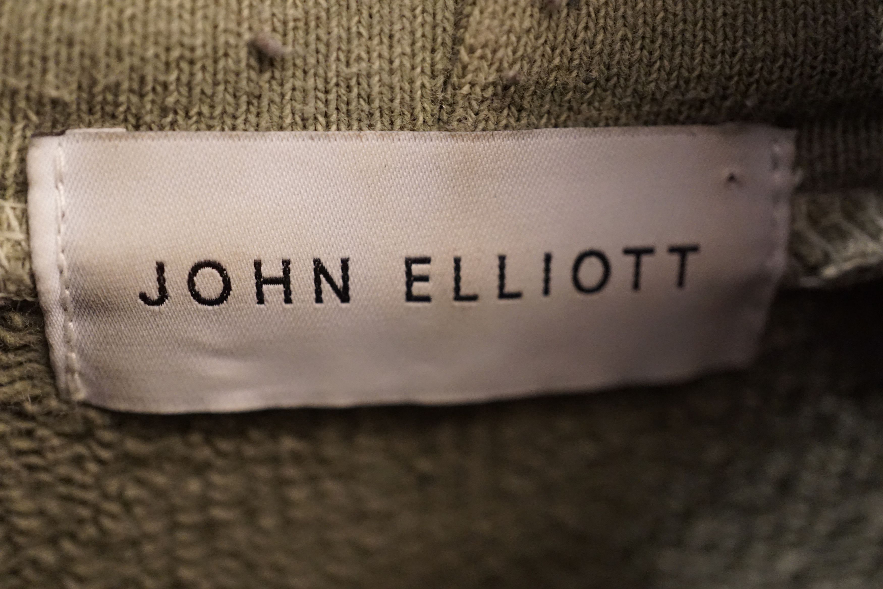 John Elliott John Elliot - Chrome Hoodie - Olive Size US M / EU 48-50 / 2 - 4 Thumbnail