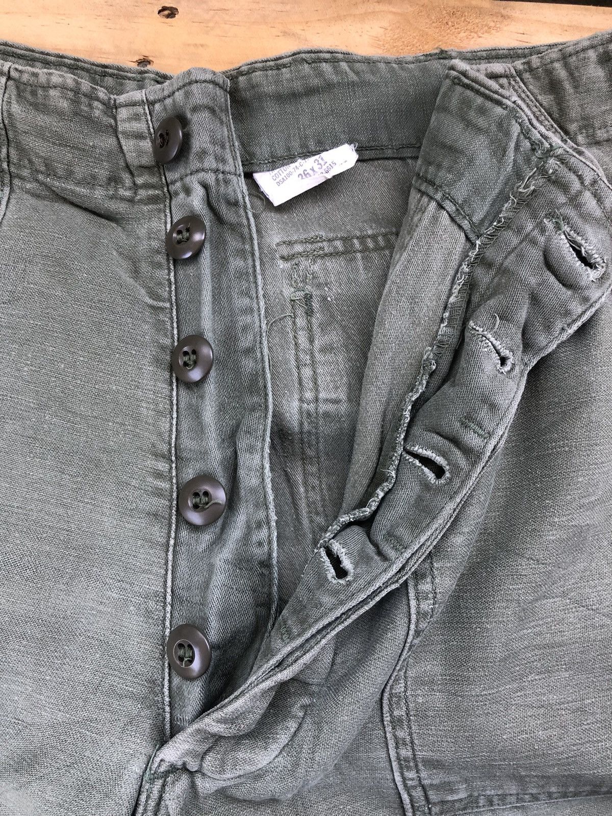 Vintage Vintage 60s 70s OG 107 US Army Utility Pants Size US 34 / EU 50 - 7 Thumbnail