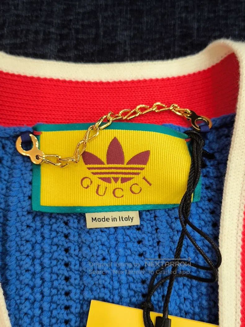 Gucci Gucci FW22 Logo inlaid V-neck single-breasted long-sleeved Size XS / US 0-2 / IT 36-38 - 4 Thumbnail