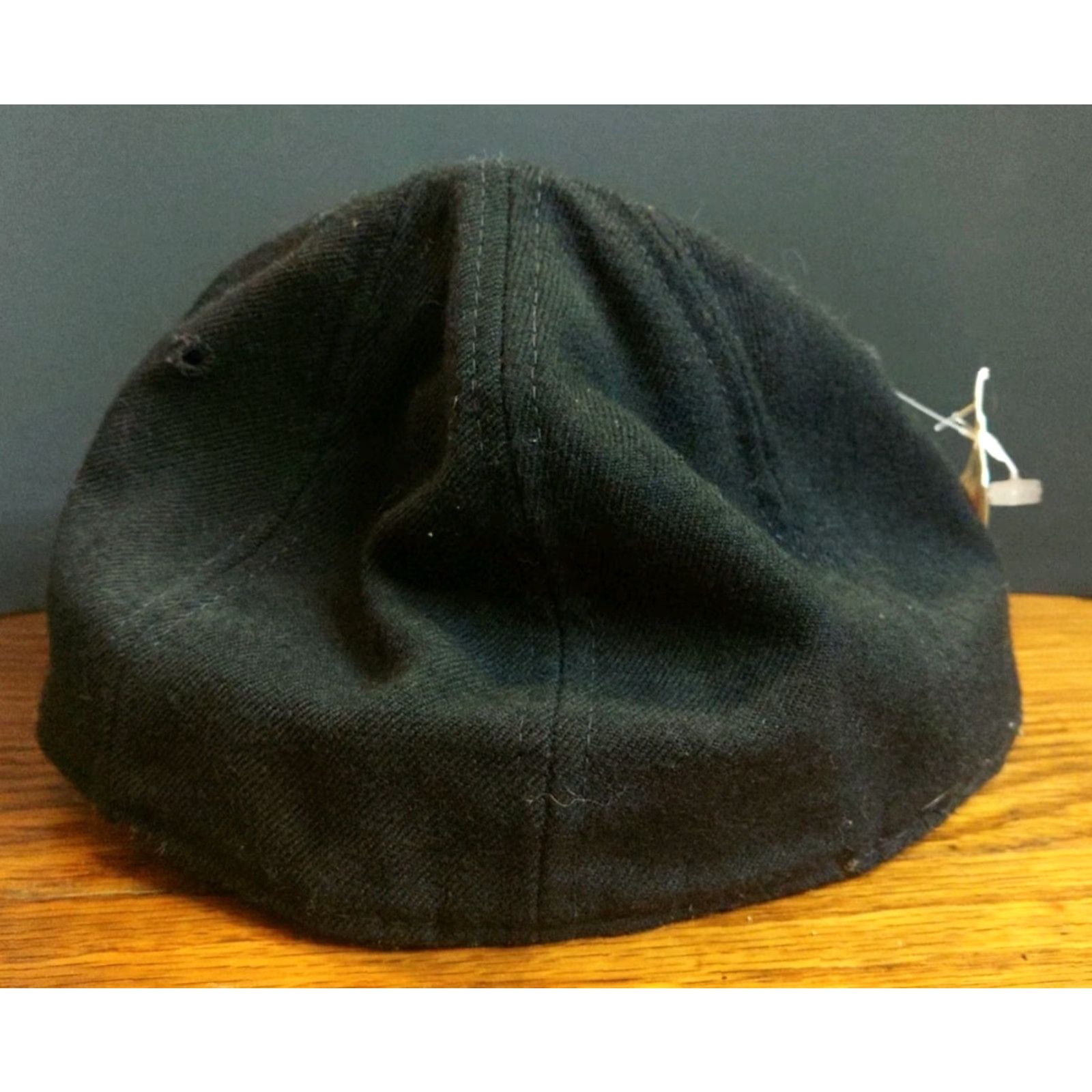 New Era Rare Vintage 90s San Antonio Spurs New Era Official NBA Hat Sz 6 7/8 NWT USA Men Wool Black Twill Baseball Cap 90s Sports Theme Mens Size ONE SIZE - 5 Thumbnail