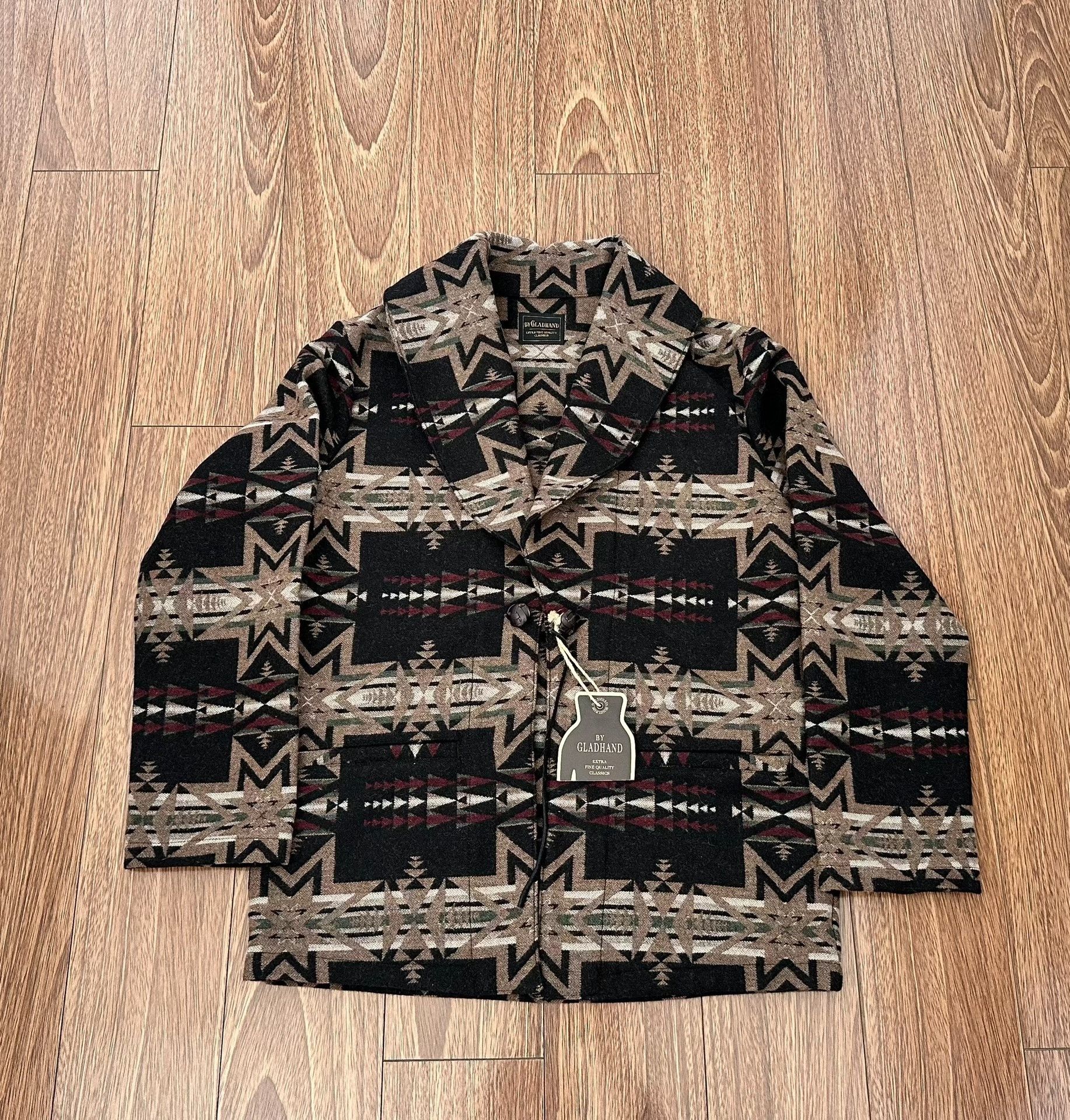 Japanese Brand By Glad Hand Vintage Blanket Suit Size US S / EU 44-46 / 1 - 1 Thumbnail