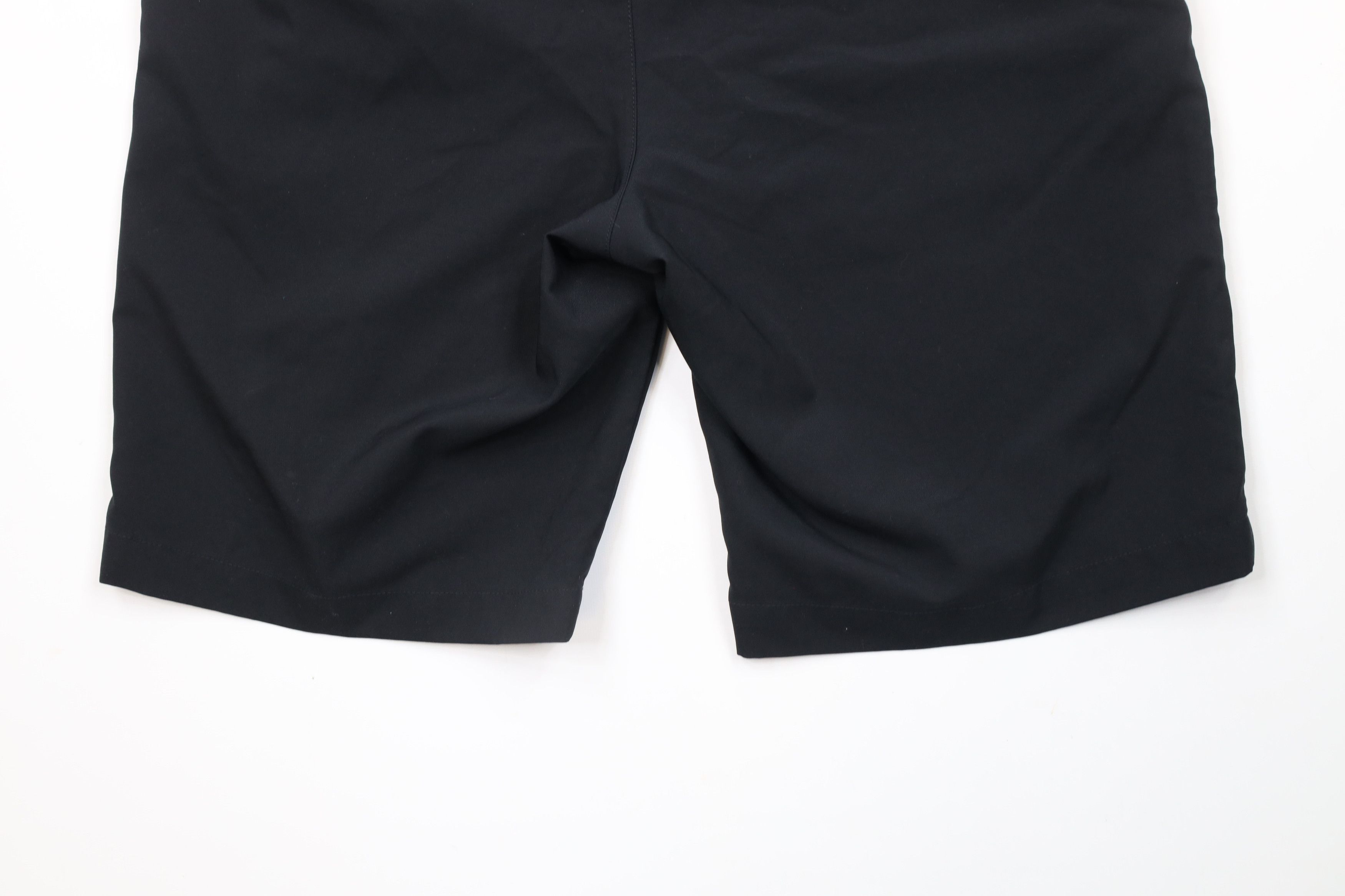 Adidas × Vintage Adidas Golf Flat Front Golfing Chino Shorts Black Polyester Size US 32 / EU 48 - 11 Thumbnail