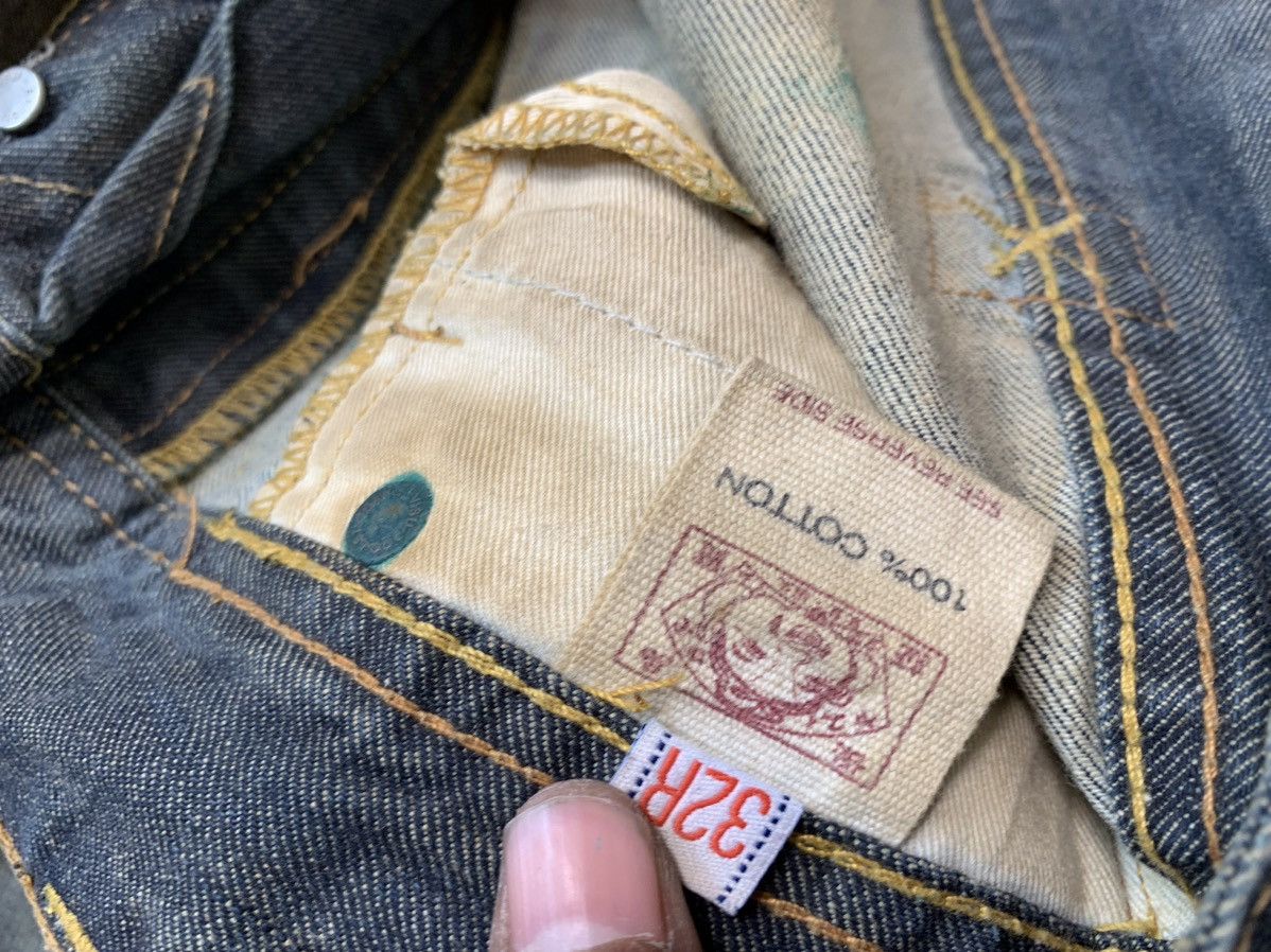 Japanese Brand Vintage Evisu inspired denim Size US 32 / EU 48 - 11 Thumbnail
