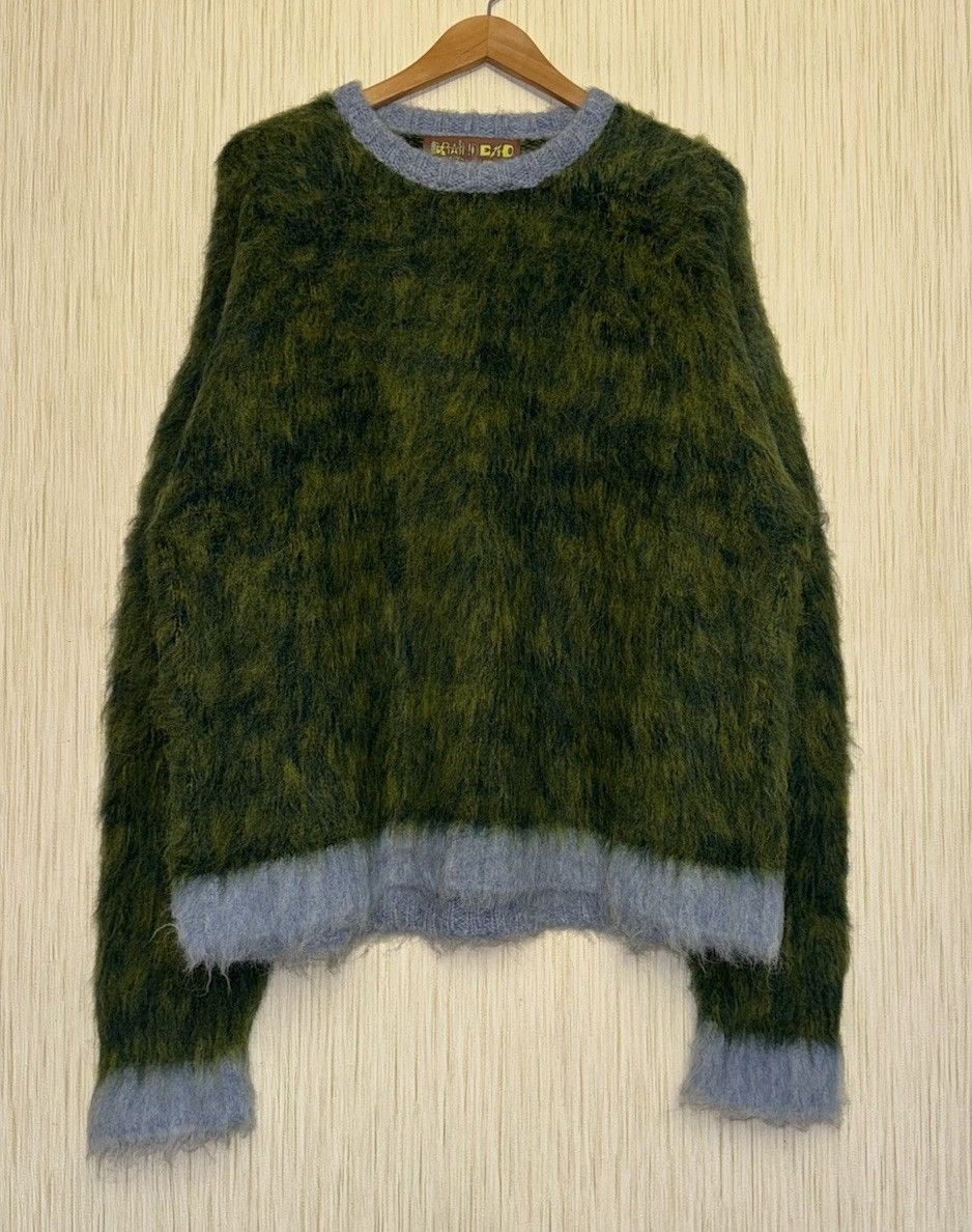 Brain Dead BRAIN DEAD Marled Alpaca sweater Multicolor Fuzzy Sz XL Rare Size US XL / EU 56 / 4 - 3 Thumbnail