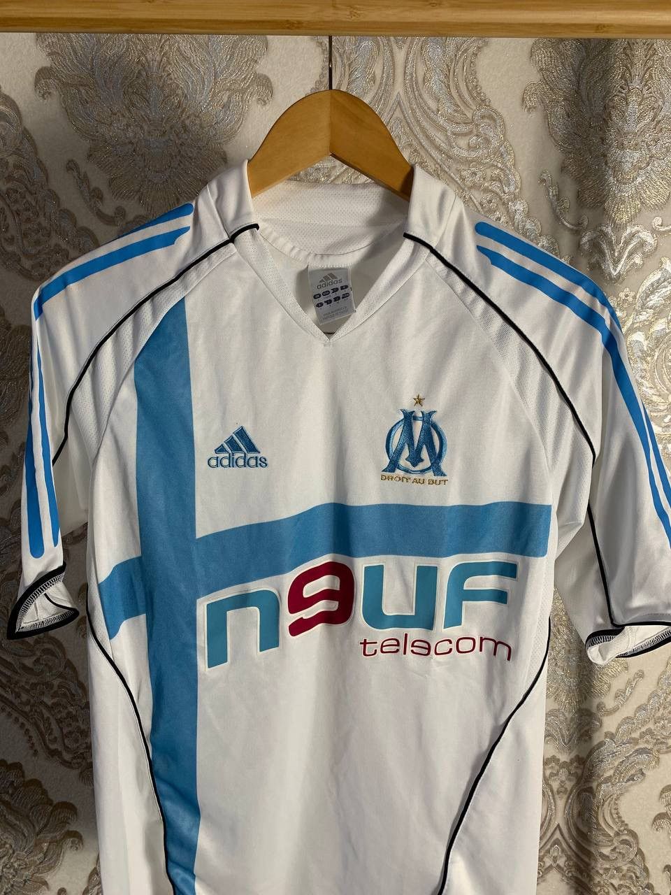 Adidas VERY RARE ADIDAS FC MARSEILLE FRANCE SOCCER JERSEY Y2K 90s Size US S / EU 44-46 / 1 - 2 Thumbnail