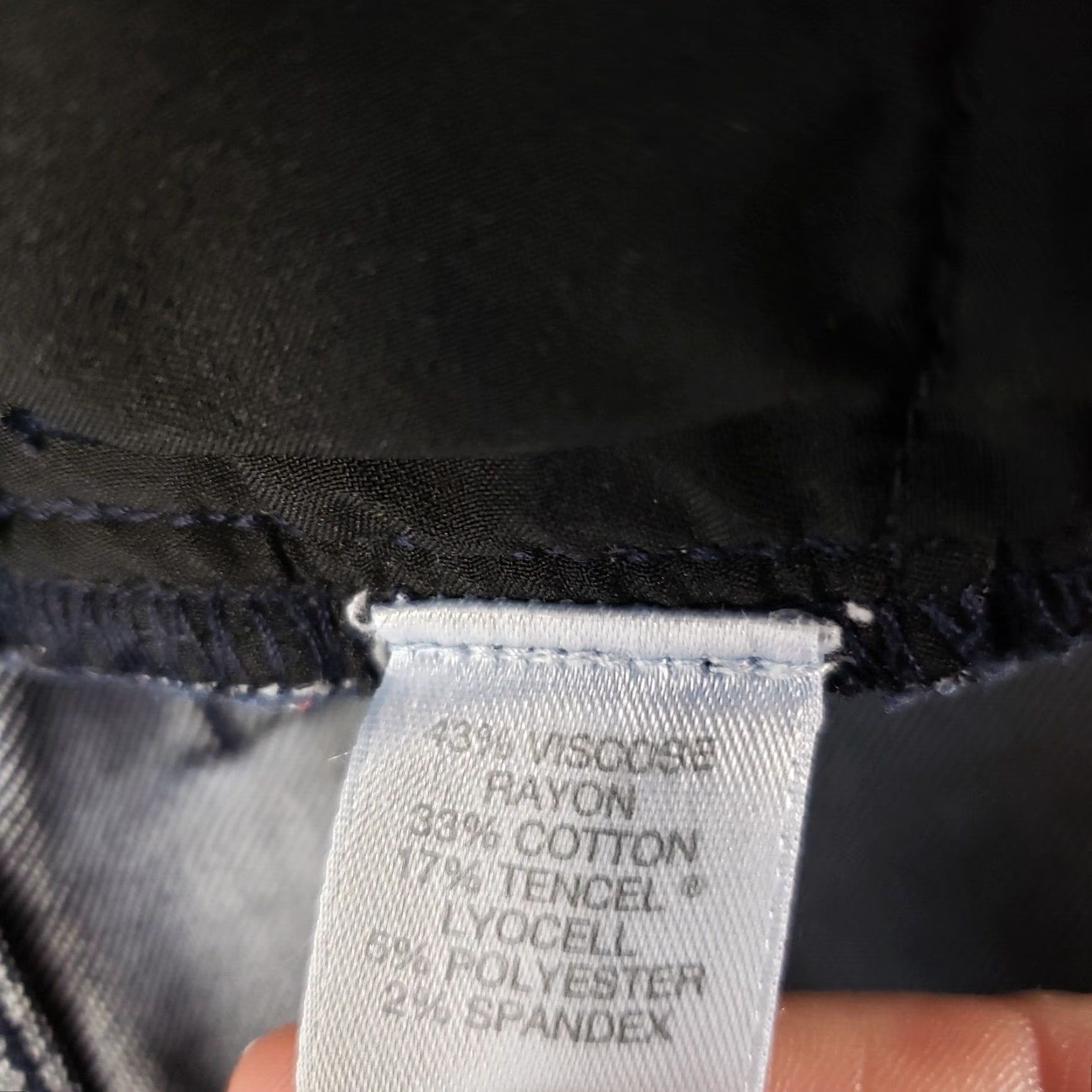 J. Jill J. Jill Womens 5 Pocket Legging Jeans Sz 10 Blue Dark Wash Mid Rise Denim Cotton Blend 26.5 Inseam Womens Size 32" / US 10 / IT 46 - 8 Thumbnail