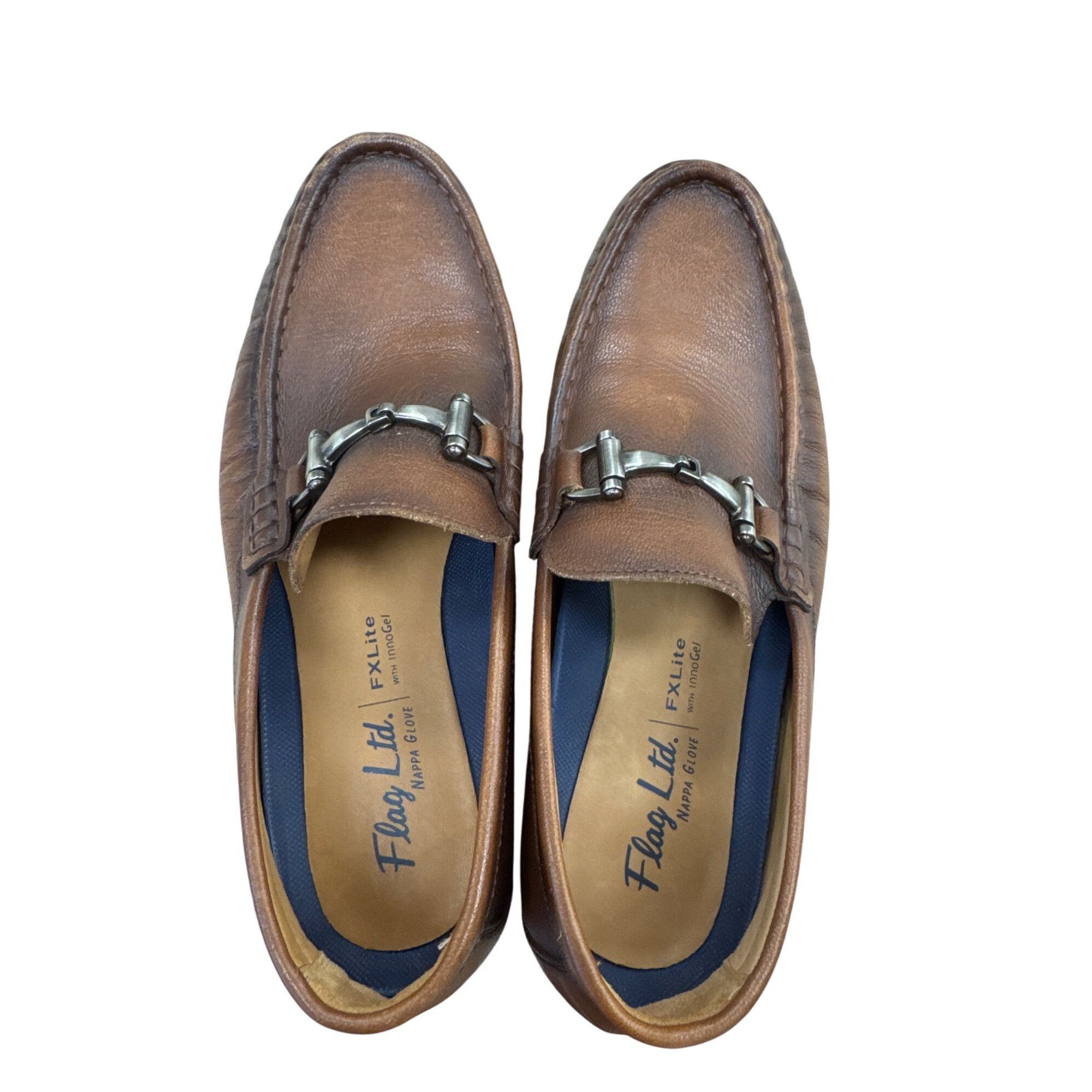 Other Flag LTD Nappa Glove mens brown leather loafers 8.5M SKU 714 Size US 8.5 / EU 41-42 - 8 Thumbnail
