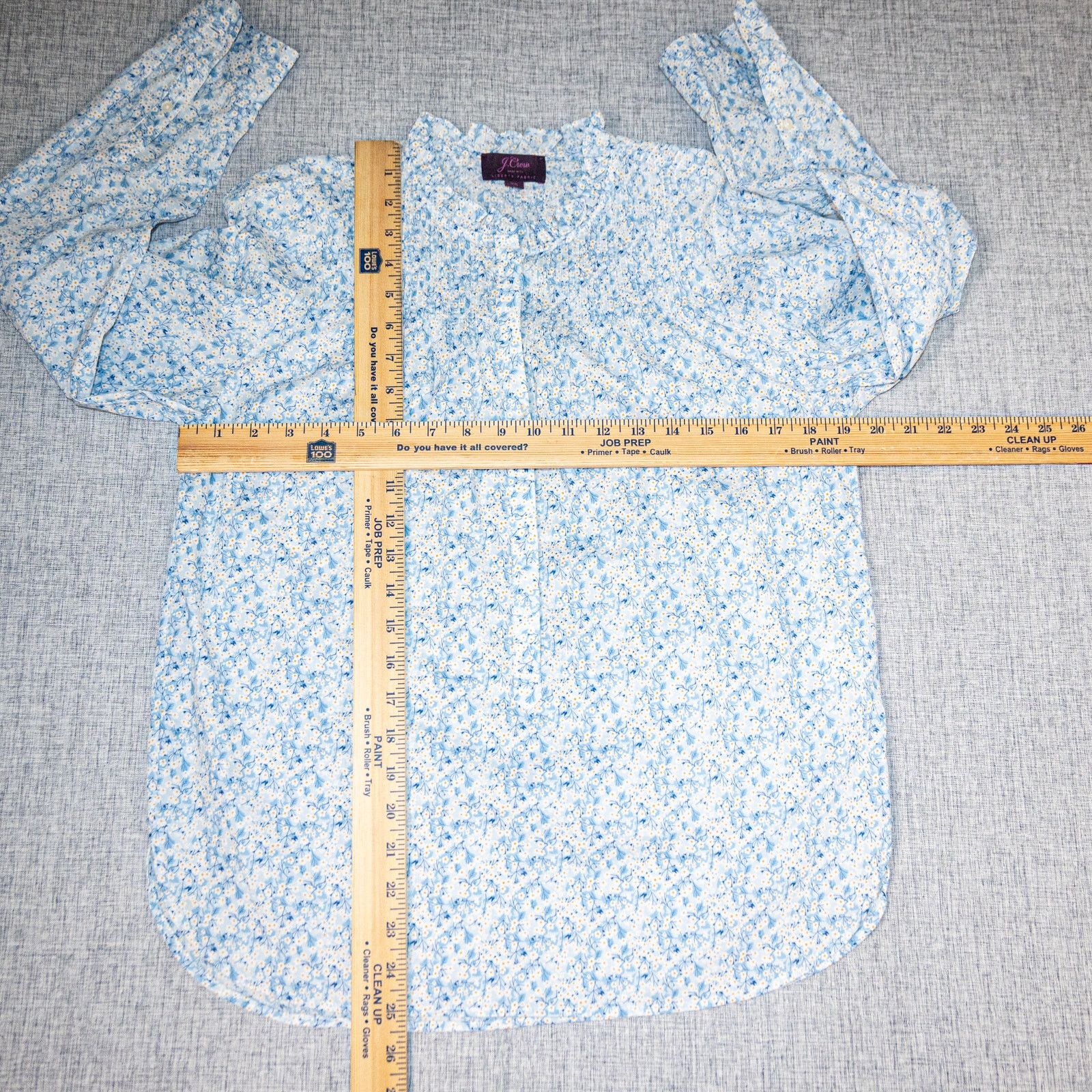 J.Crew J.Crew Liberty Fabric Cotton Popover Shirt Misti Valeria Size XS / US 0-2 / IT 36-38 - 10 Thumbnail