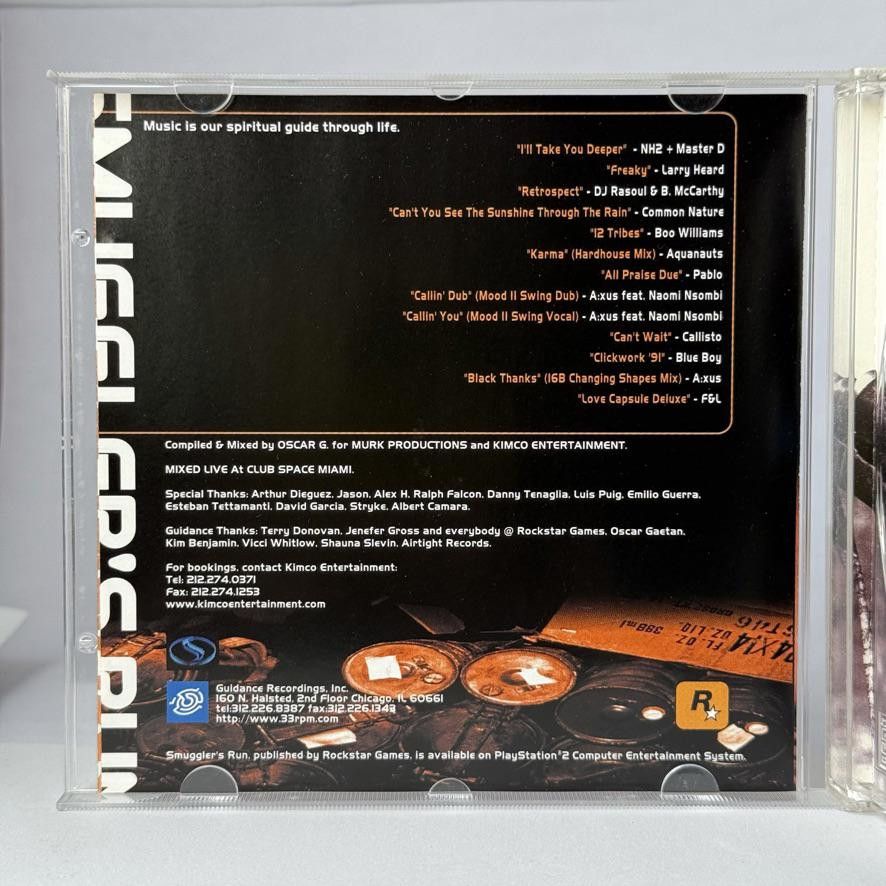 Rockstar Games Smuggler's Run Mixed by Oscar G Live at Club Space 1999 RARE Size ONE SIZE - 4 Thumbnail