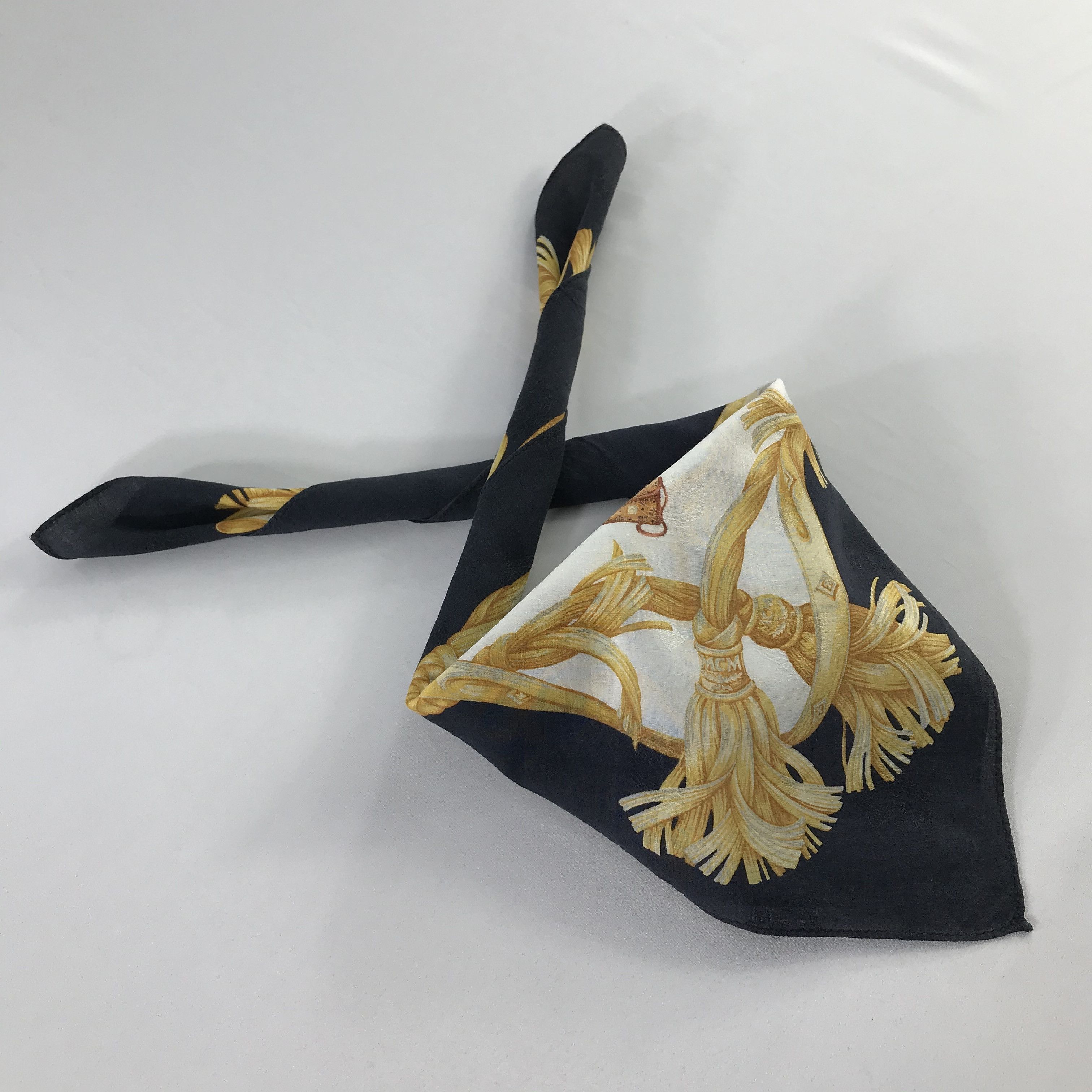 MCM × Vintage MCM Bandana / Handkerchief / Neckerchief - S825 Size ONE SIZE - 4 Thumbnail