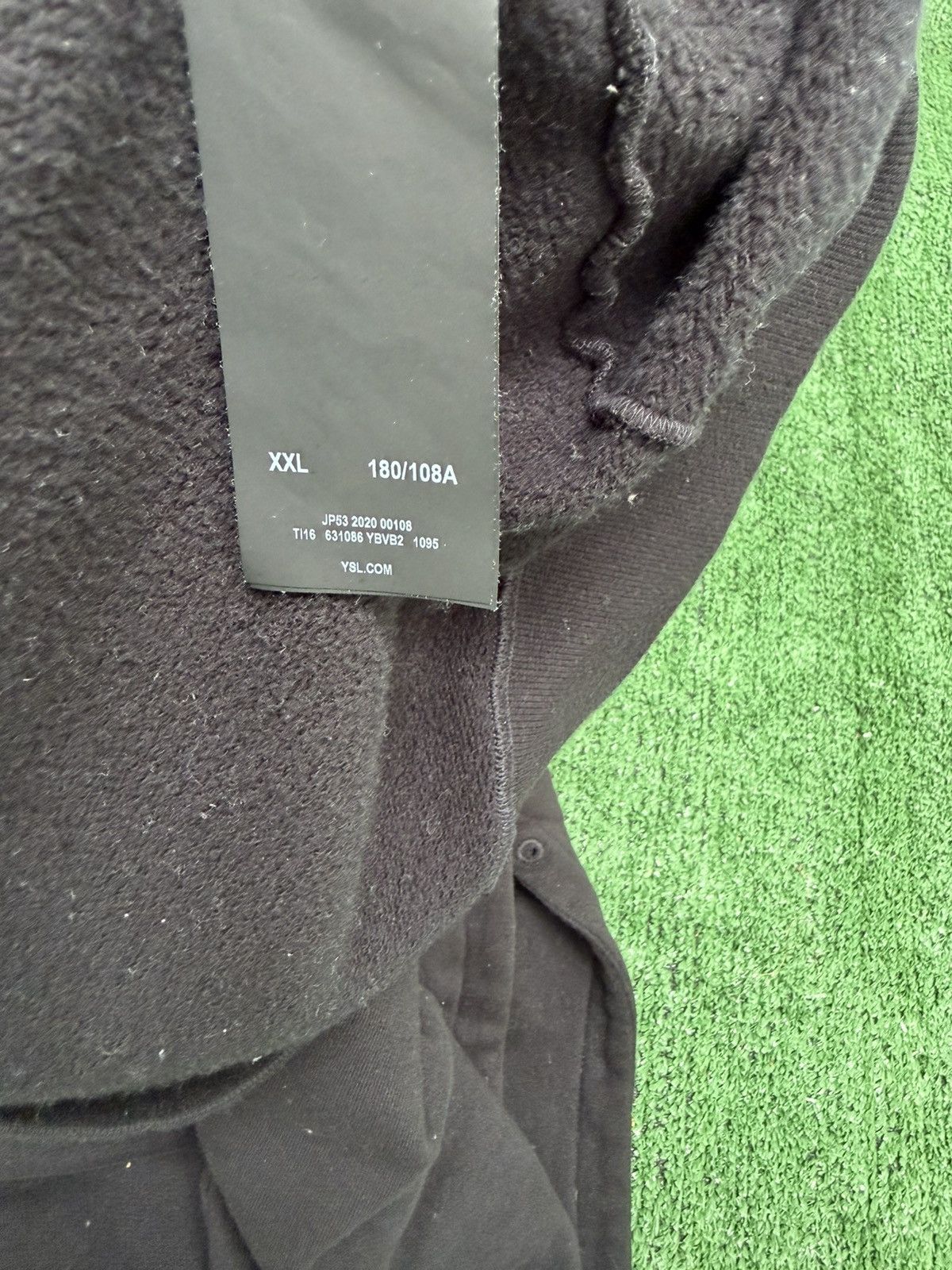Saint Laurent Paris Saint Laurent 50s Signature Hoodie Size US XXL / EU 58 / 5 - 4 Thumbnail