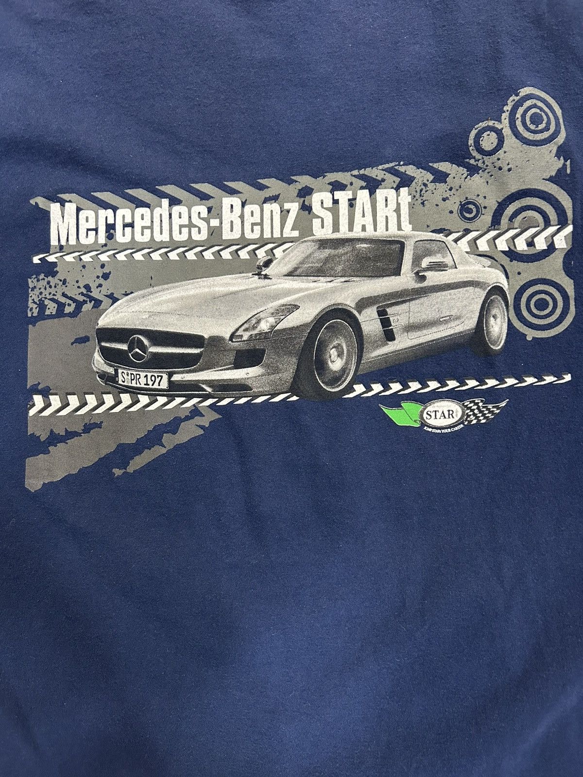 Vintage Mercedes Benzstart Size US L / EU 52-54 / 3 - 5 Thumbnail