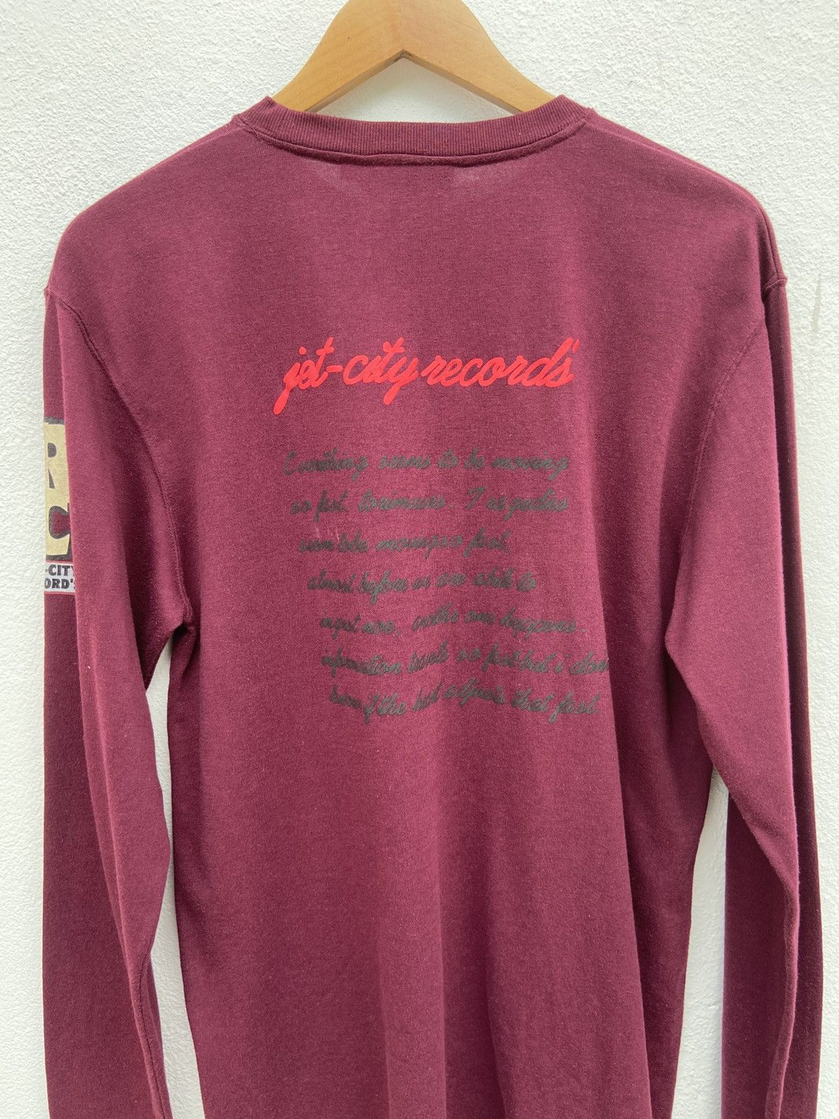 Band Tees 🔥 Vintage Jet City Records t shirt long sleeve RIOT Size US M / EU 48-50 / 2 - 6 Thumbnail