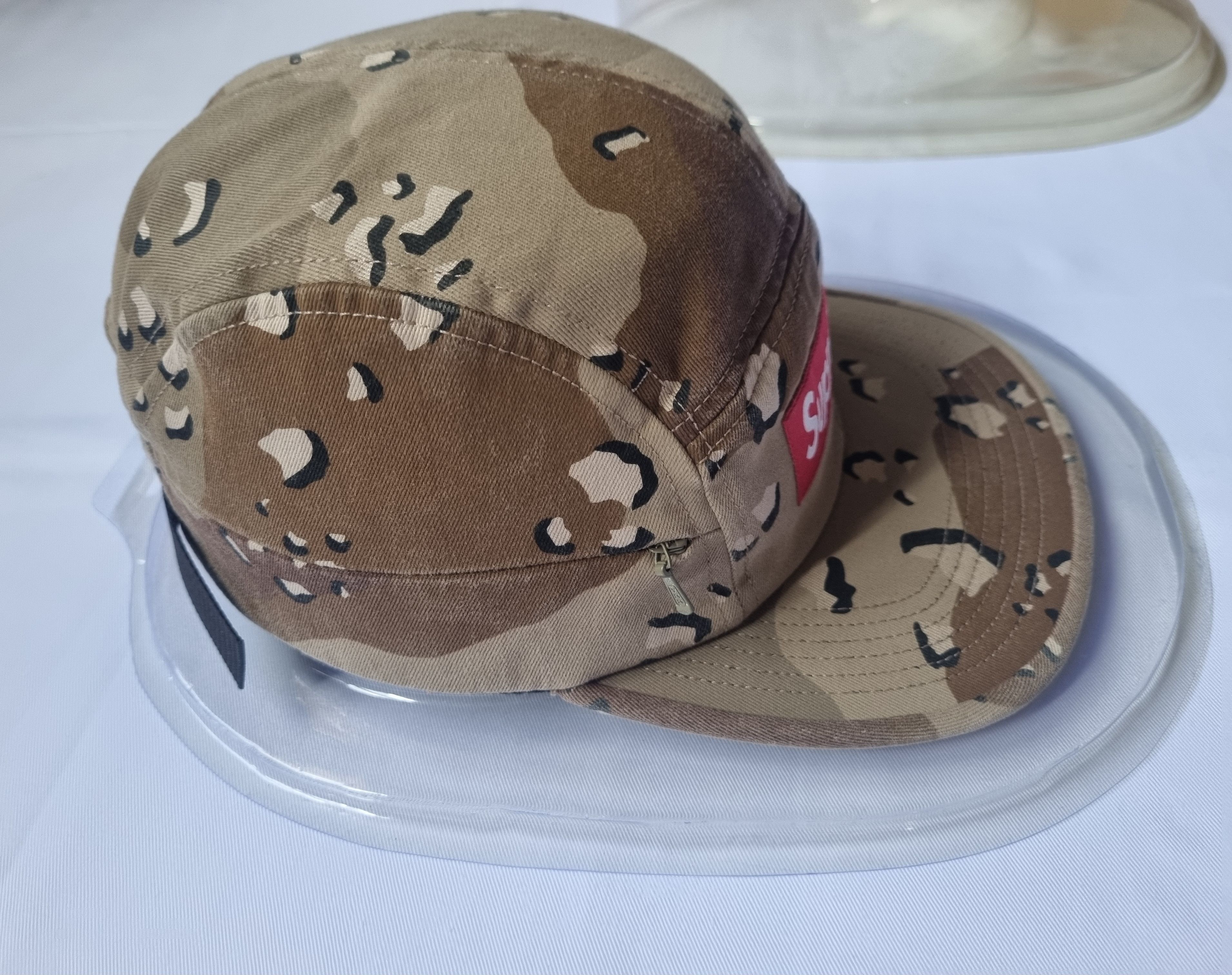Supreme Supreme Side Zip Camo Cap Size ONE SIZE - 7 Thumbnail