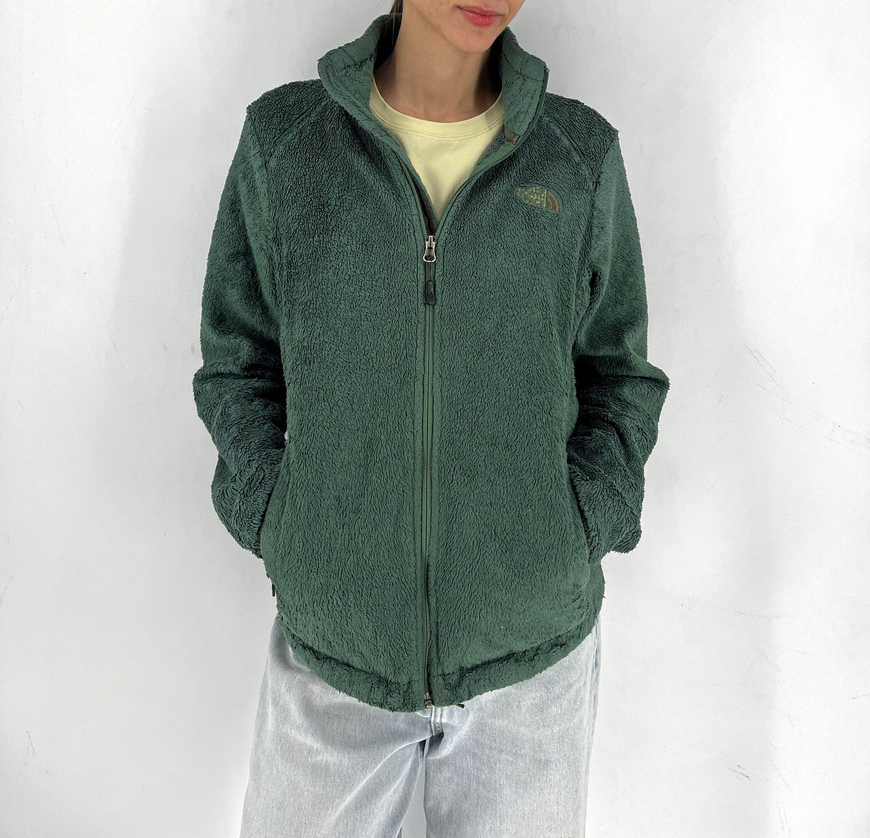 The North Face The North Face XS Women’s Sherpa Fleece Jacket Green Size M / US 6-8 / IT 42-44 - 2 Thumbnail