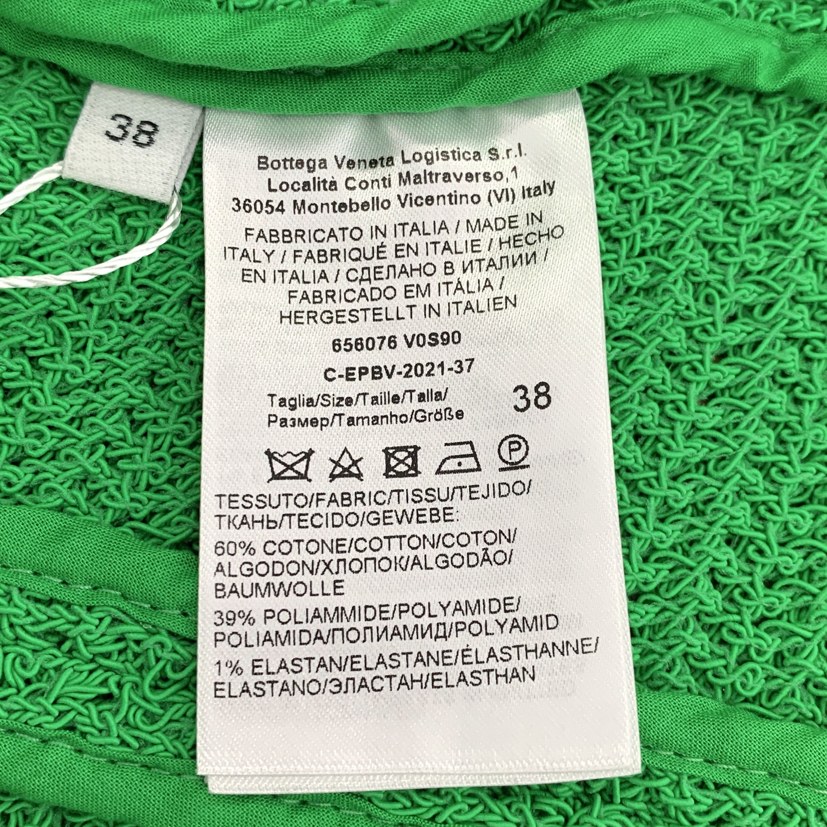 Bottega Veneta Bottega Veneta Cotton Cardigan Jacket – (Size S) Size S / US 4 / IT 40 - 3 Thumbnail