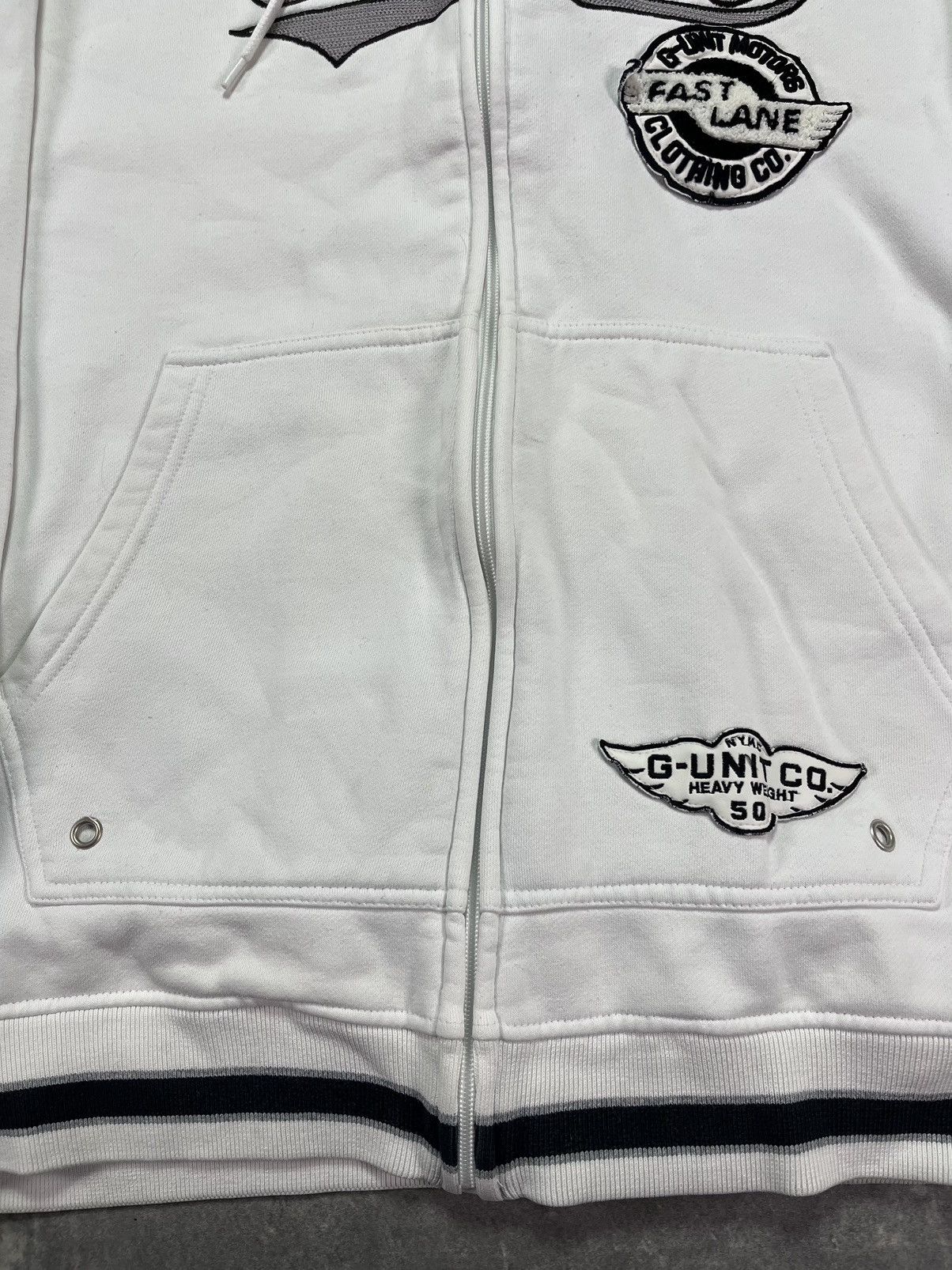 G-Unit G-Unit Motors Big Logo Baggy Zip Hoodie XL XXL Swag 50 Cent Size US XL / EU 56 / 4 - 11 Thumbnail