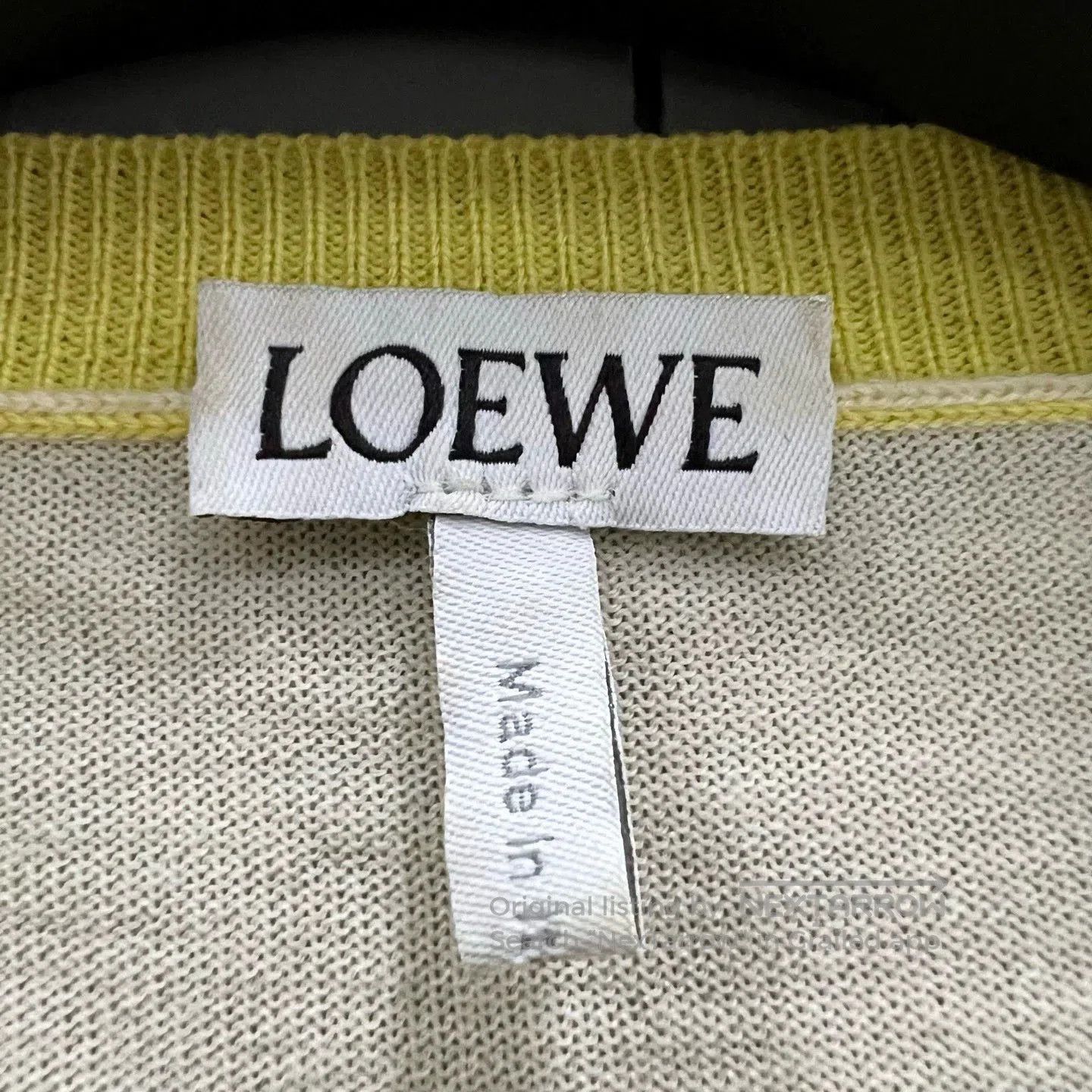 Loewe embroidered knit short sleeve top by loewe. Size XS / US 0-2 / IT 36-38 - 3 Thumbnail