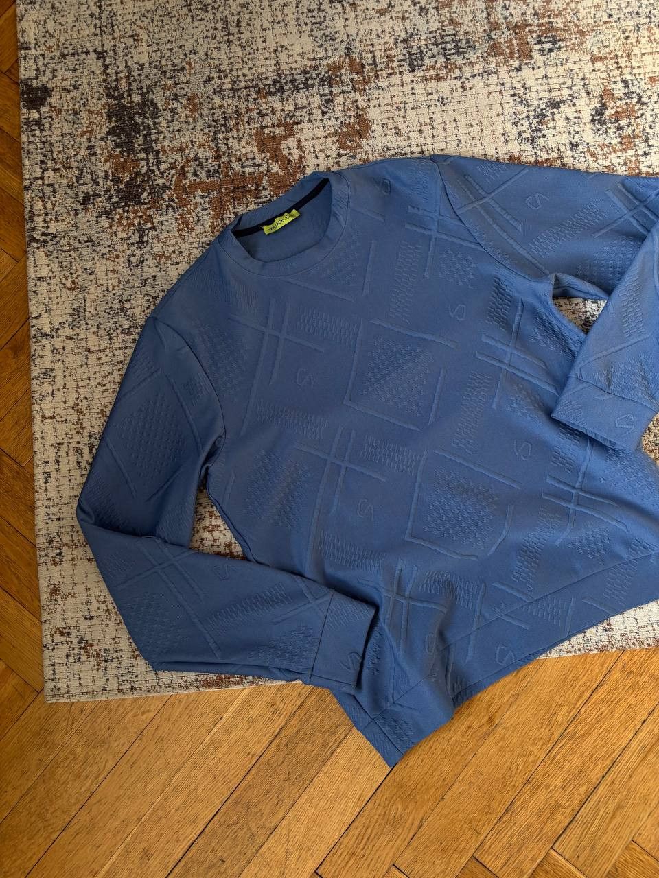 Versace Jeans Couture Versace Jeans monogram men sweatshirt blue Size US M / EU 48-50 / 2 - 2 Thumbnail