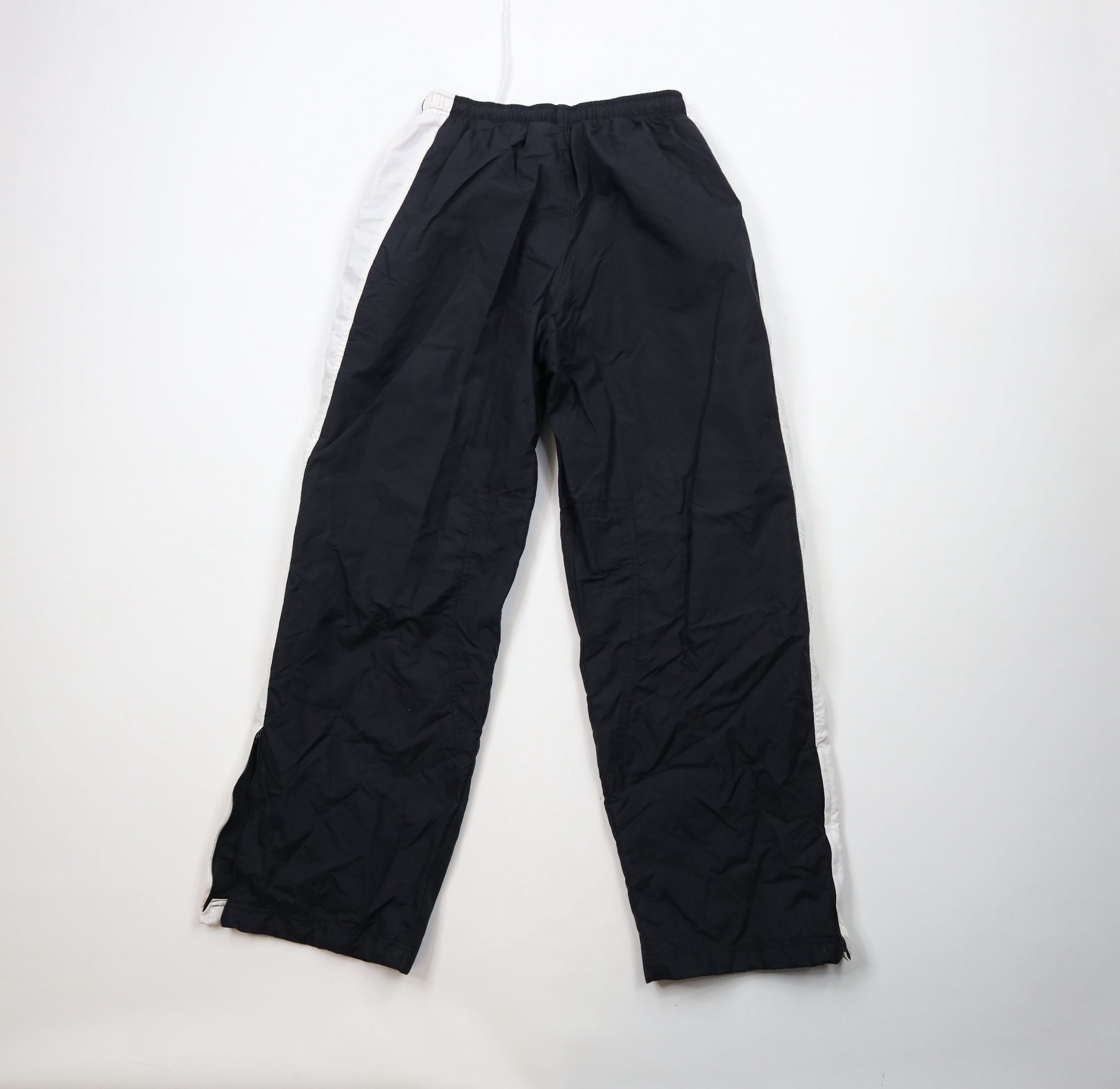 Nike × Vintage Vintage 90s Y2K Nike Scott Mini Swoosh Lined Wide Leg Pants Size US 32 / EU 48 - 11 Thumbnail