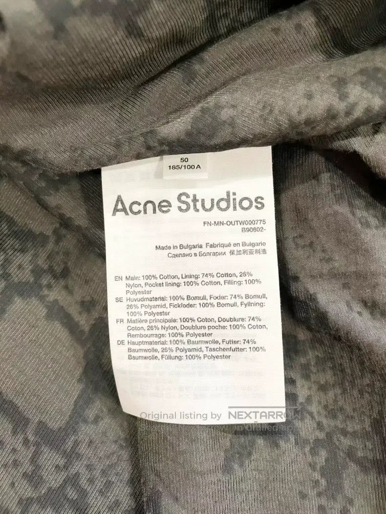 Acne Studios Acne Studios Oversized Shirt Quilted Jacket with a Layer o Size US M / EU 48-50 / 2 - 7 Thumbnail