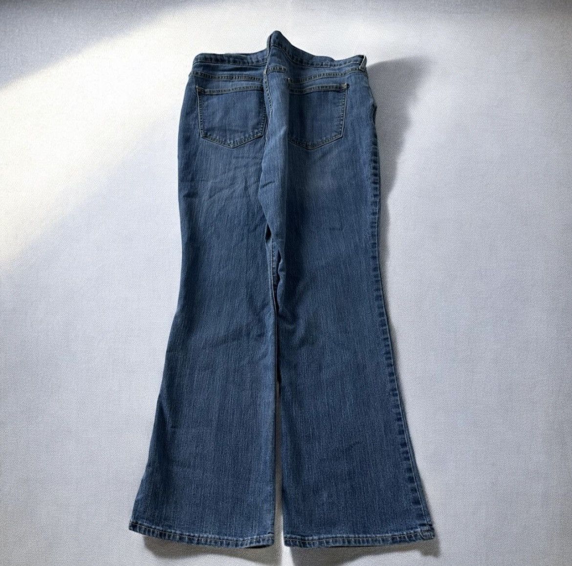 FourFourOnline Onyx Laced Denim Flares