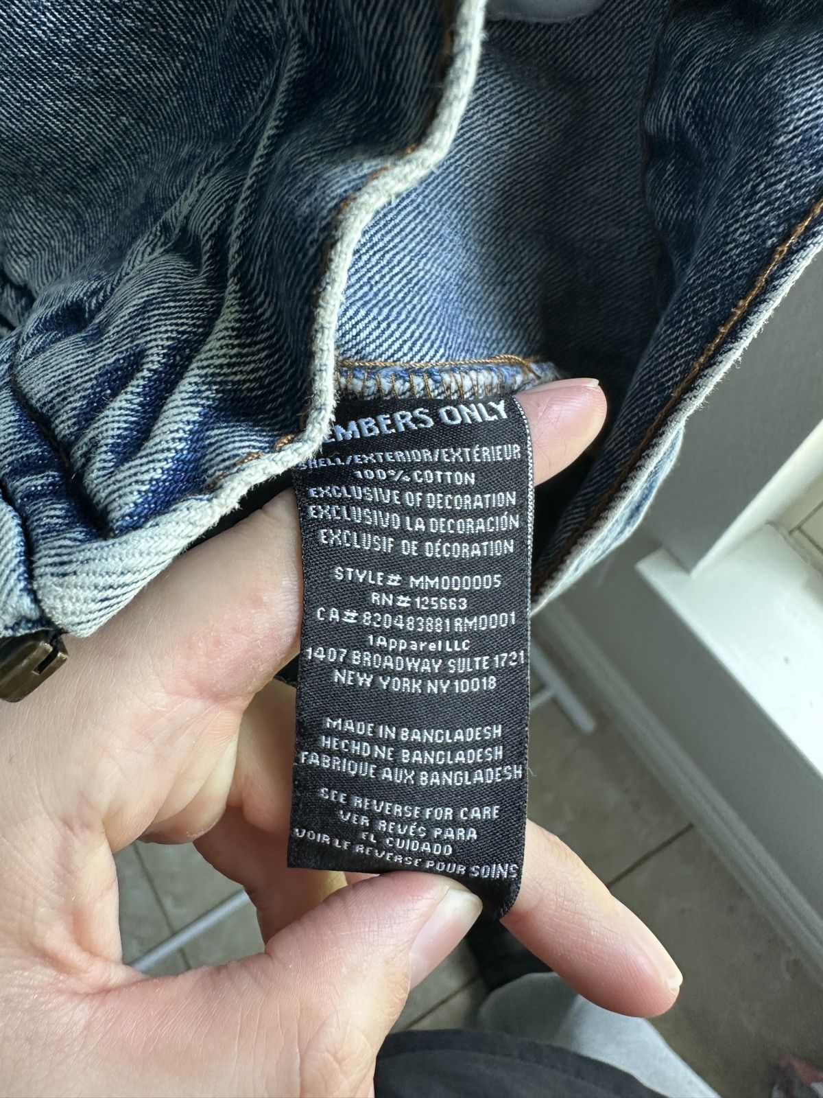 Members Only Vintage Members Only Denim Jacket Blue Size US L / EU 52-54 / 3 - 8 Thumbnail