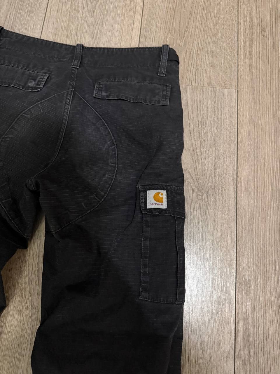 Carhartt Wip Carhartt WIP - Aviation Pant W27 X L32 Black Cargo Trousers Size US 27 - 8 Thumbnail
