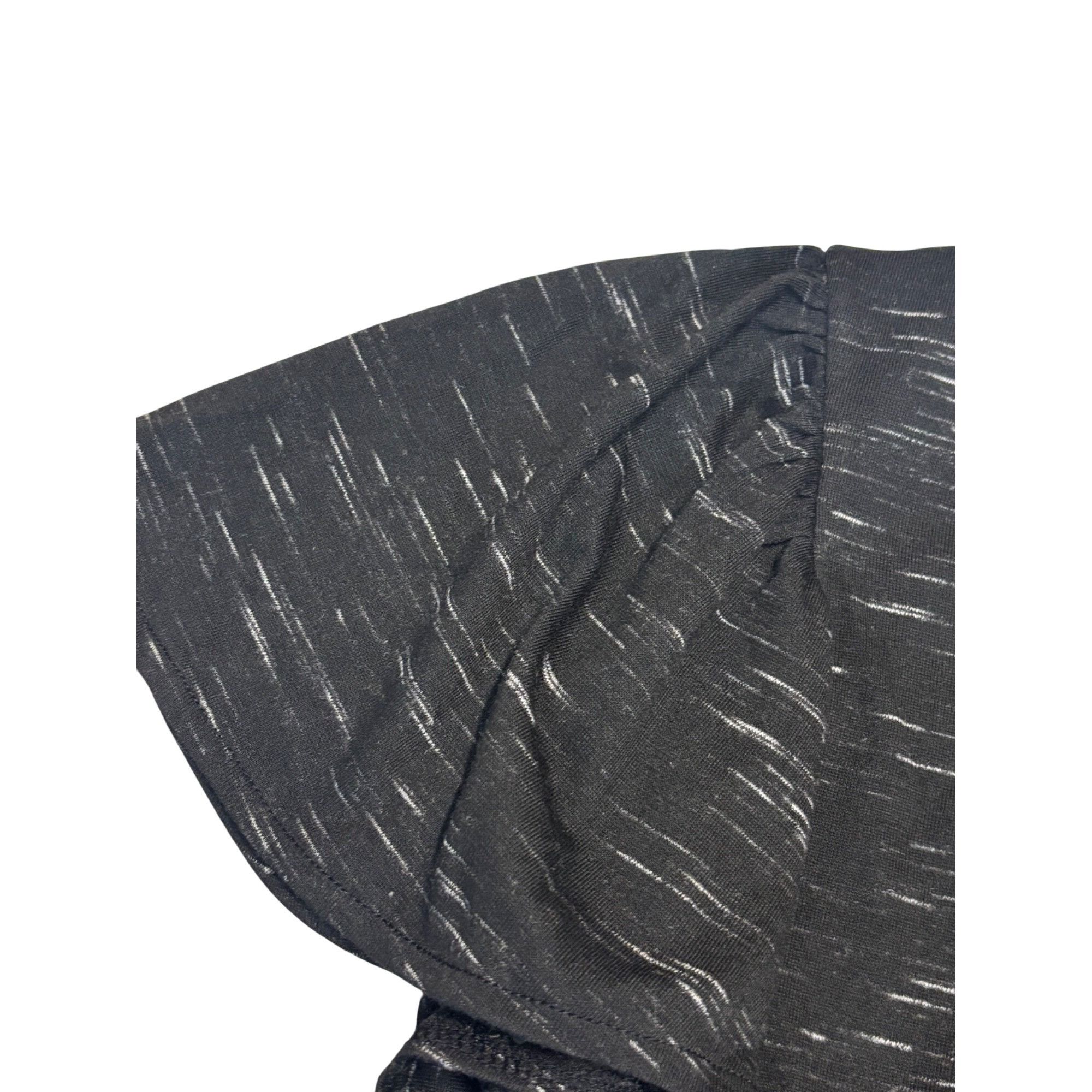 Style & Co Style & Co Petite Angelina Flutter-Sleeve Top, Black spacedy Size ONE SIZE - 6 Thumbnail