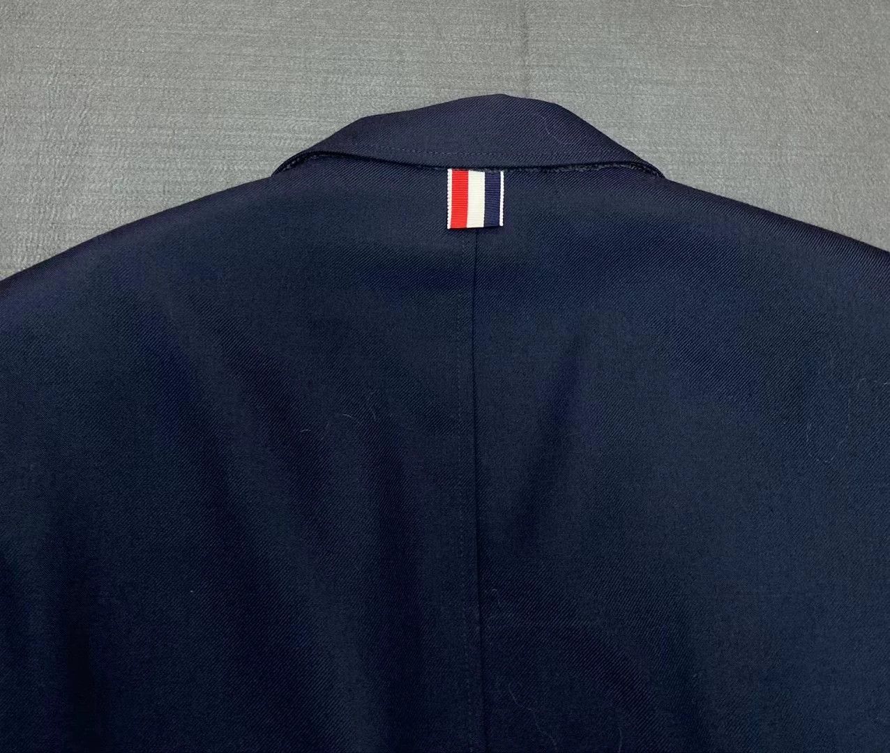 Thom Browne Thom Browne TB Navy Wool Blazer US0 95New Small Size 36R - 4 Thumbnail
